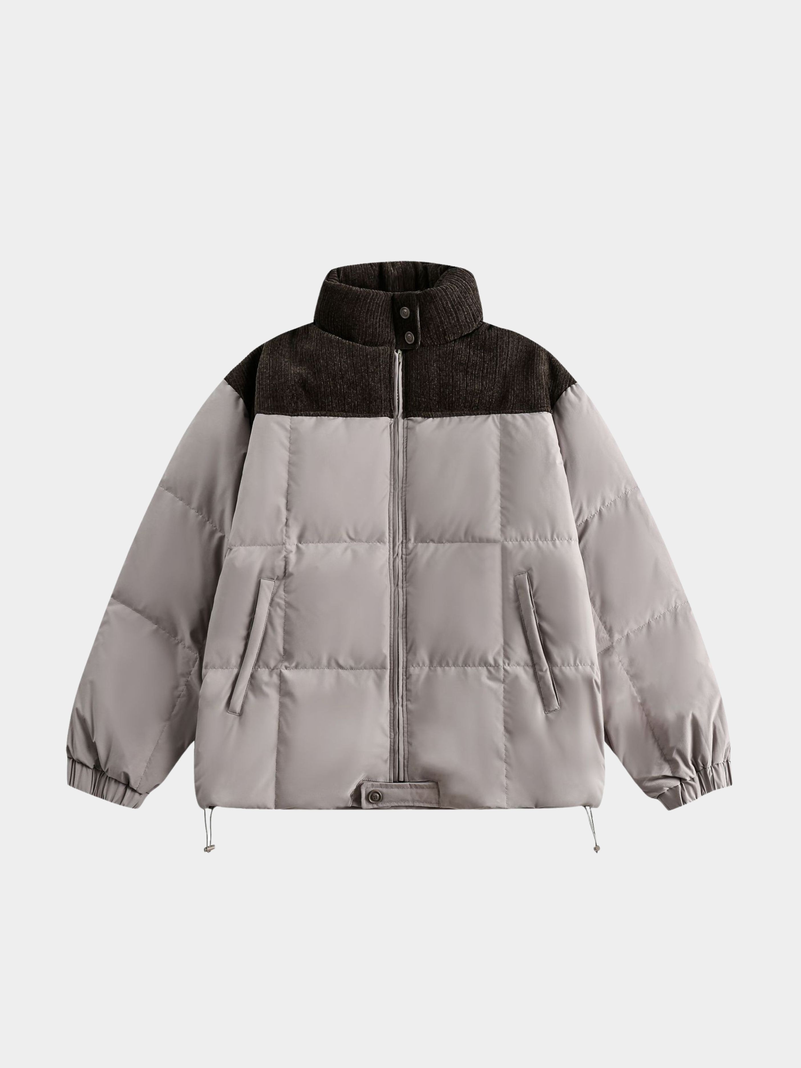 Pinestride - Women‘s Color-Block 90% White Duck Down Jacket