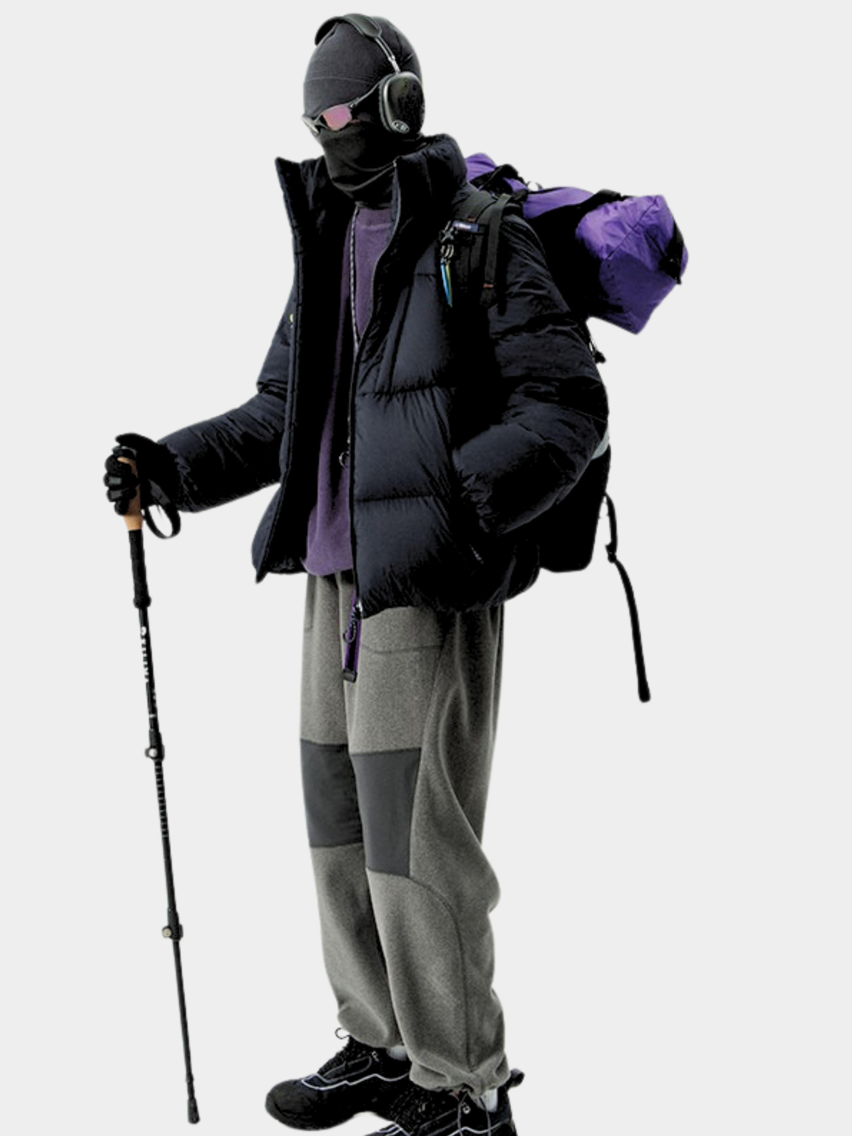 CougarStep - 95% White Goose Down Triple-Protection Stand Collar Jacket
