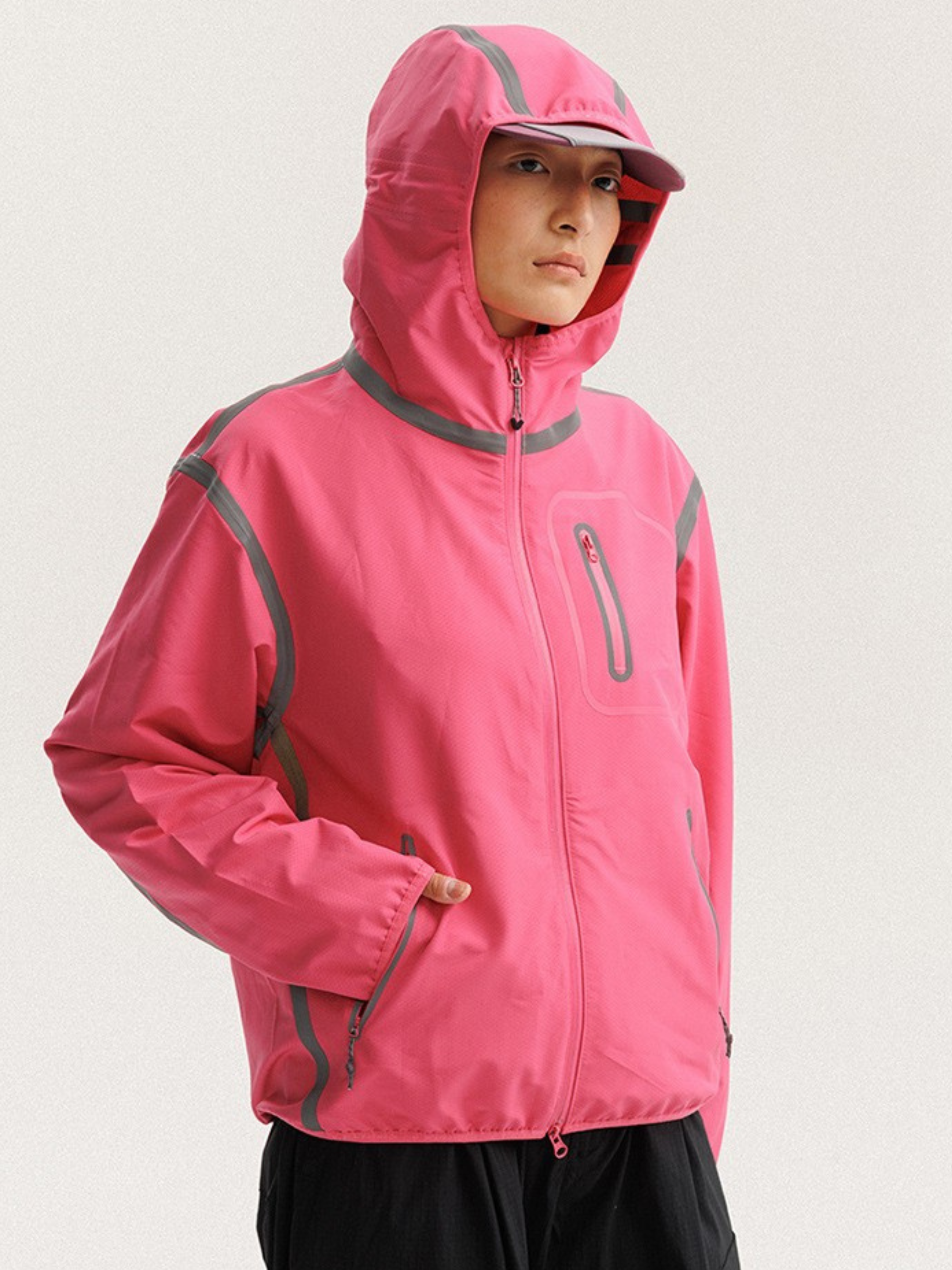 FrostSet - Unisex Lightweight Reflective Waterproof Windbreaker Jacket