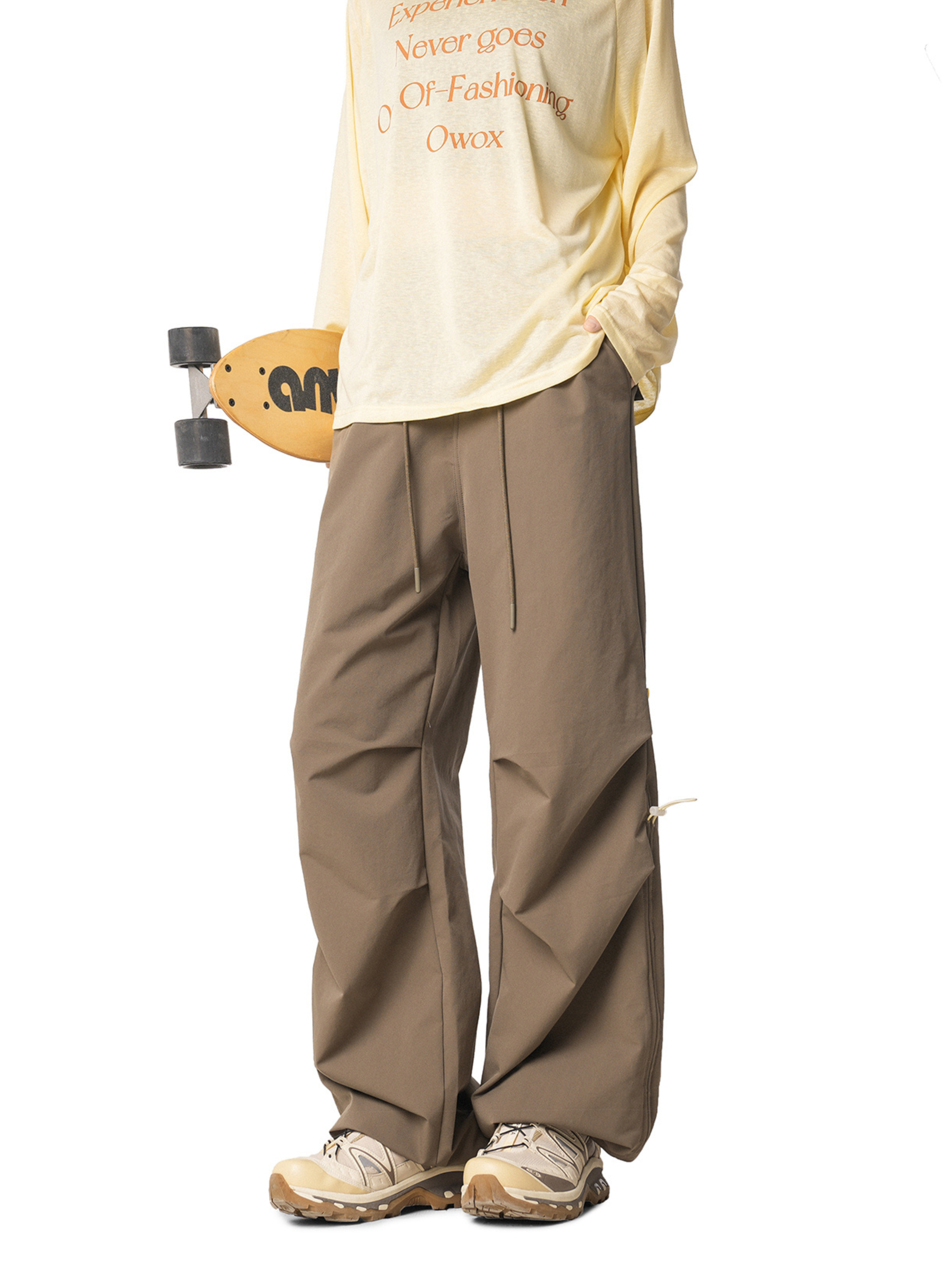 Firetrail - Women's Side Drawstring Ruched Cargo Pants