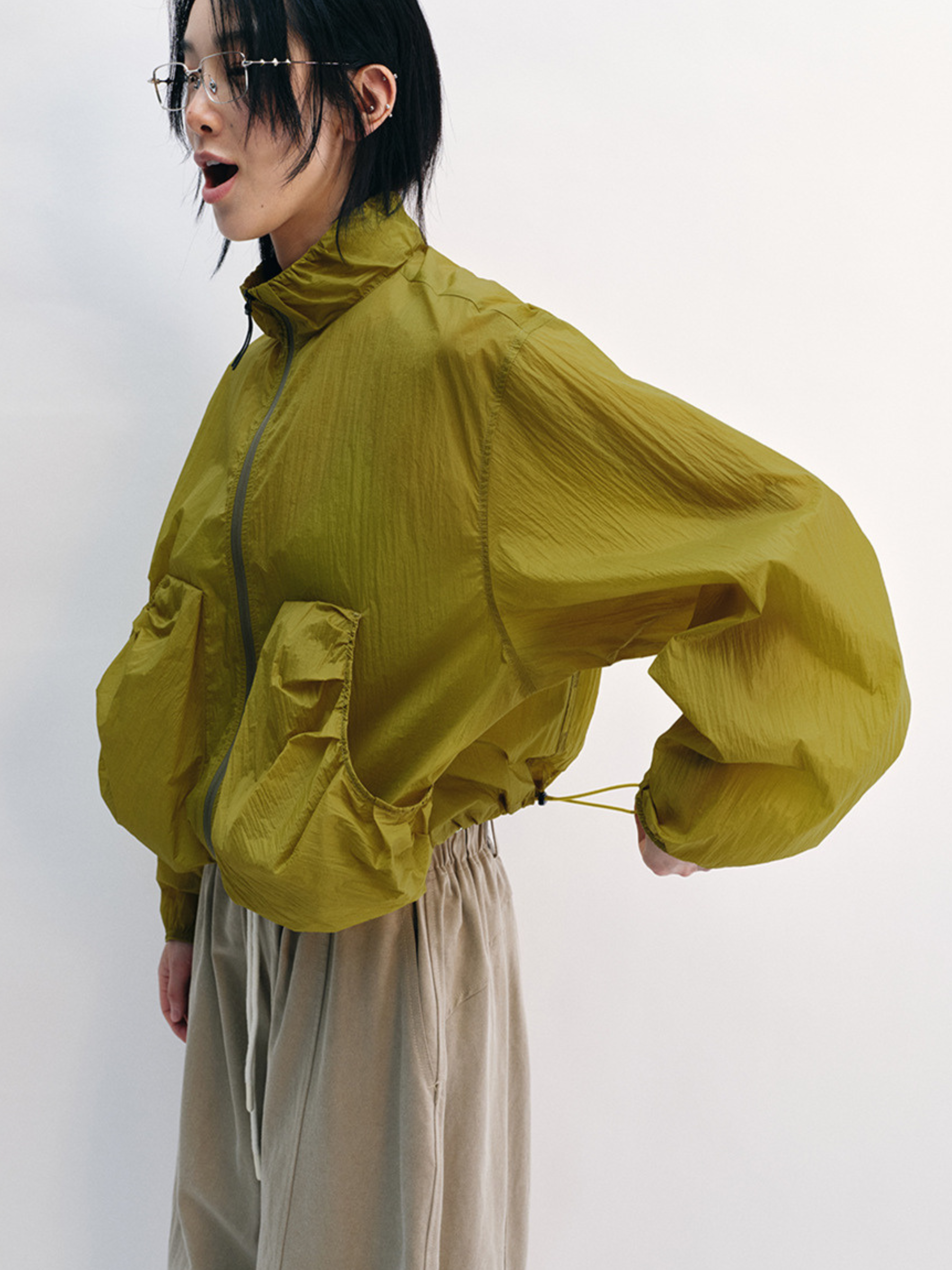 OwlNest - Women's UPF50+ Stand-Collar Sun Protection Jacket