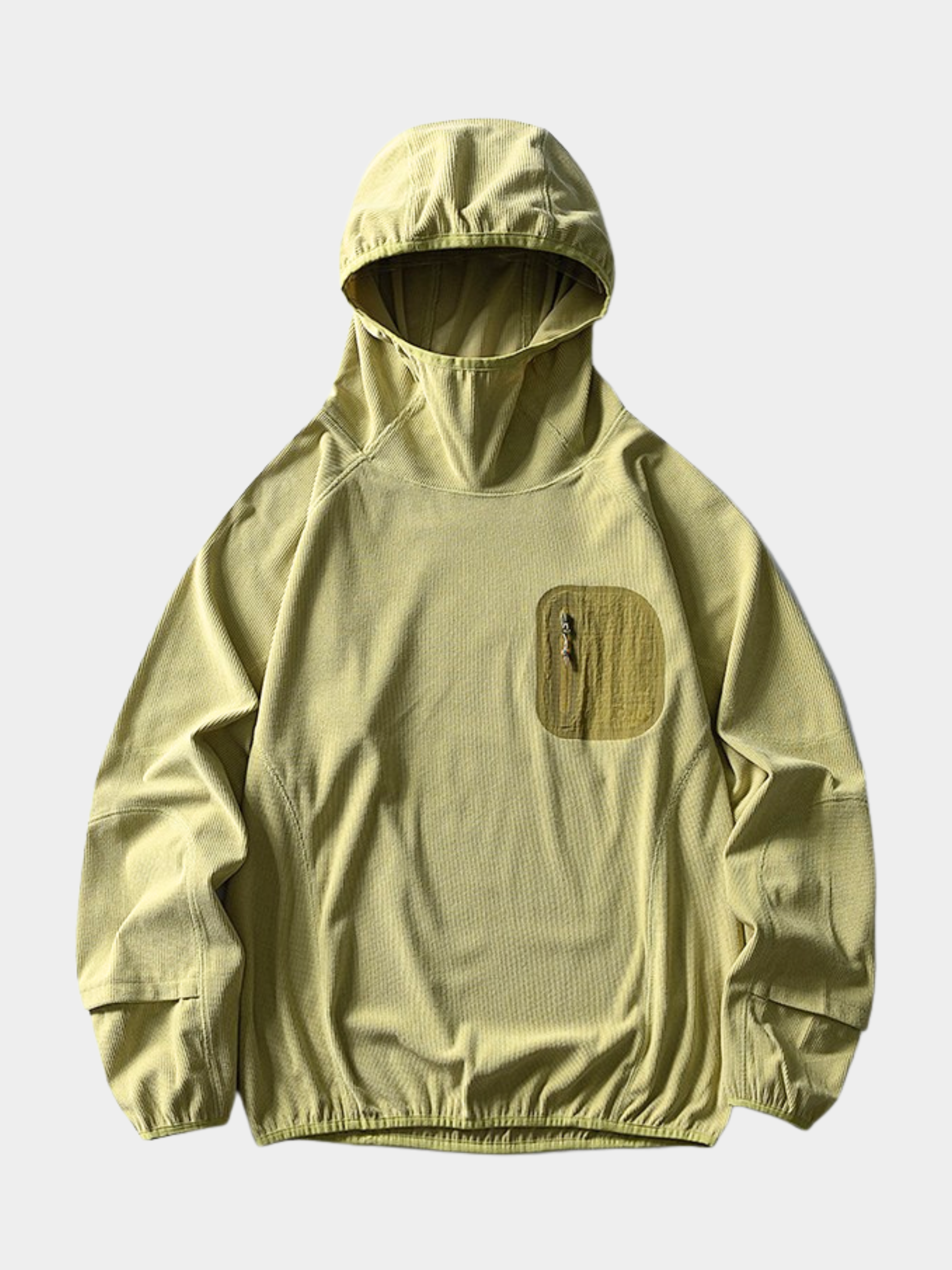 Crag - Moisture-Wicking High Neck Hoodie Base Layer