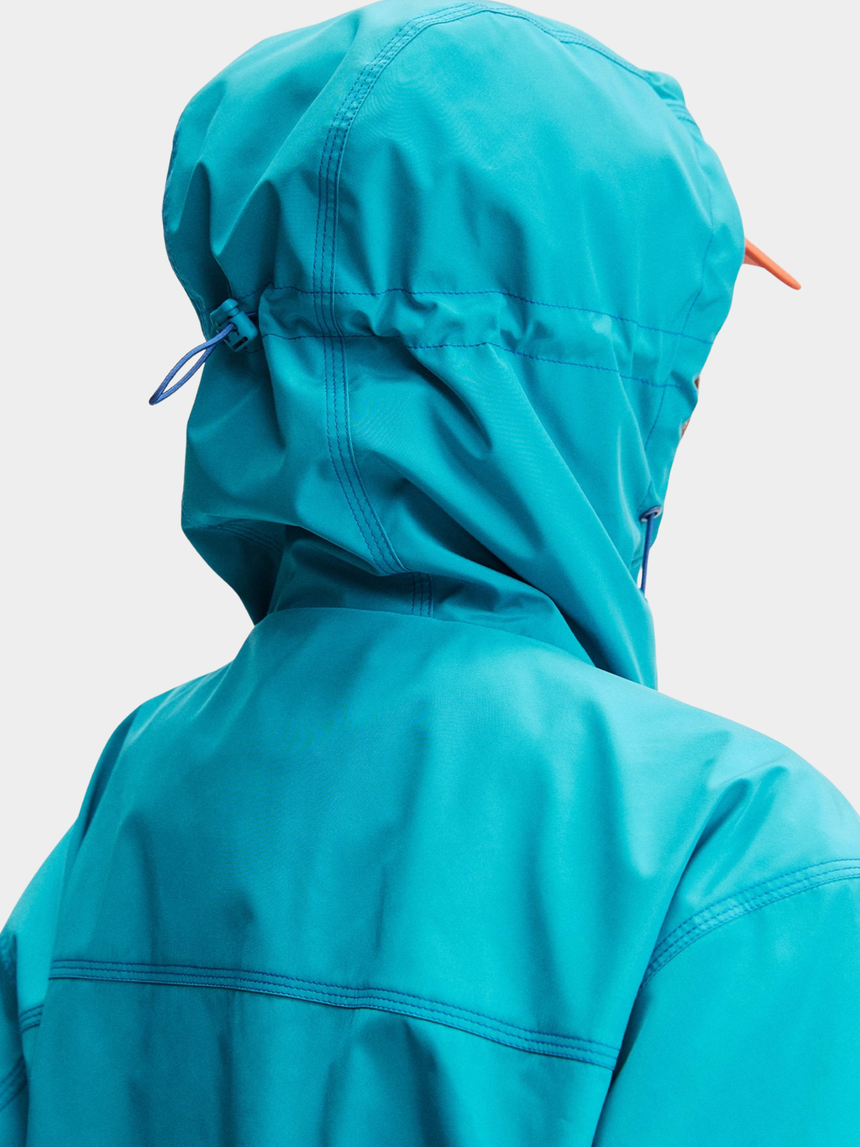 EchoDeck - Unisex Teflon® Triple-Defense Colorblock Drawstring Jacket