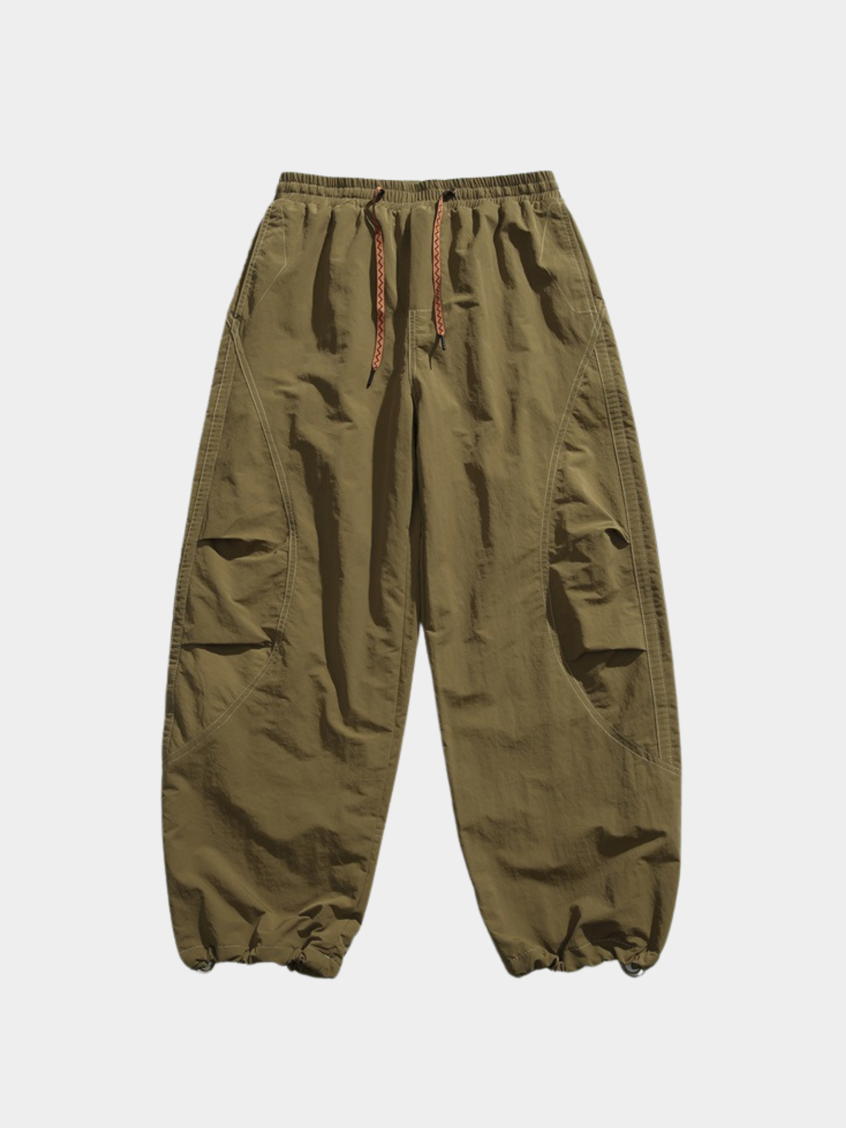 EagleTop - Unisex Padded Wide-Leg Paratrooper Pants with Brushed Lining