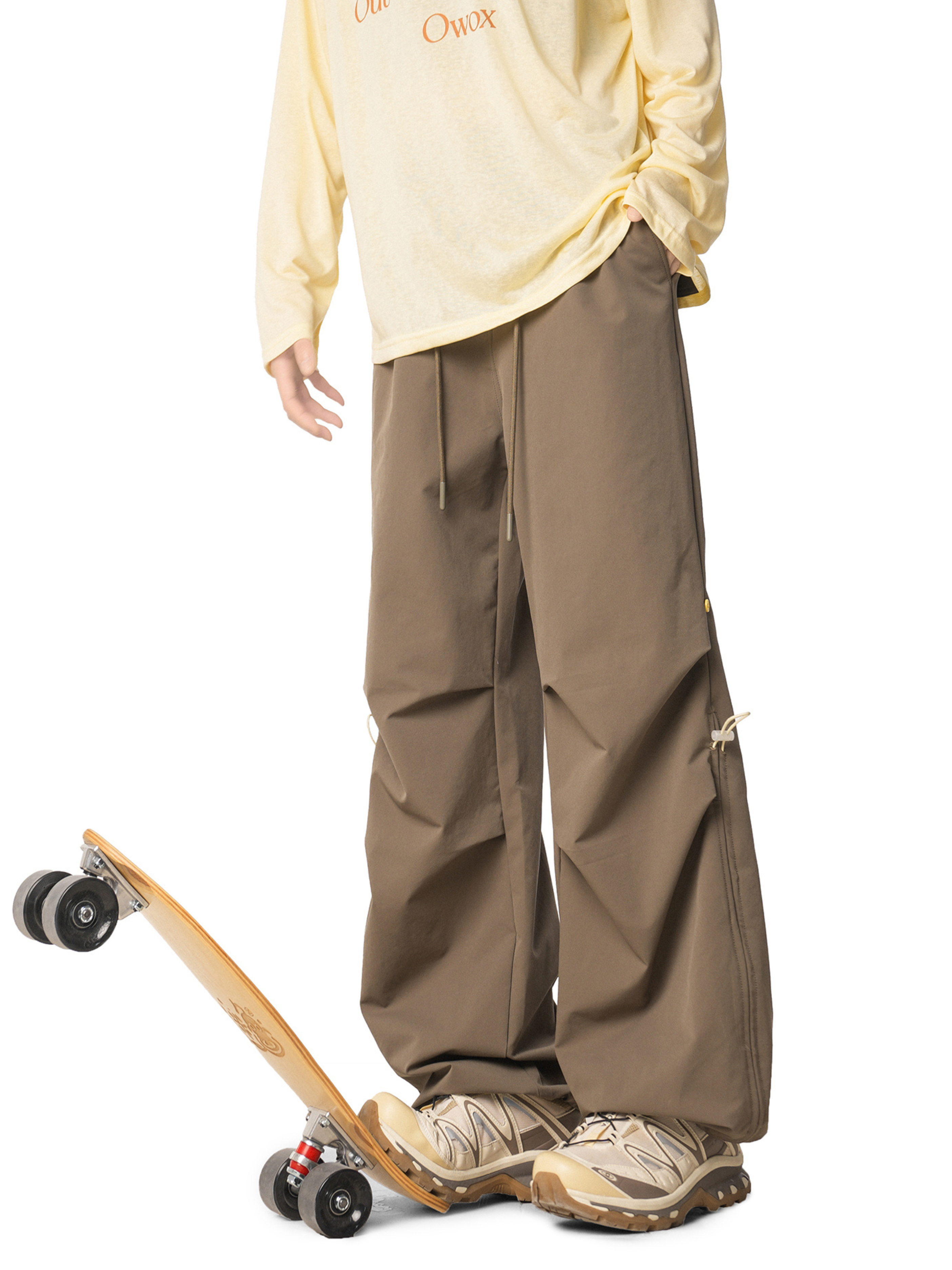 Firetrail - Women's Side Drawstring Ruched Cargo Pants