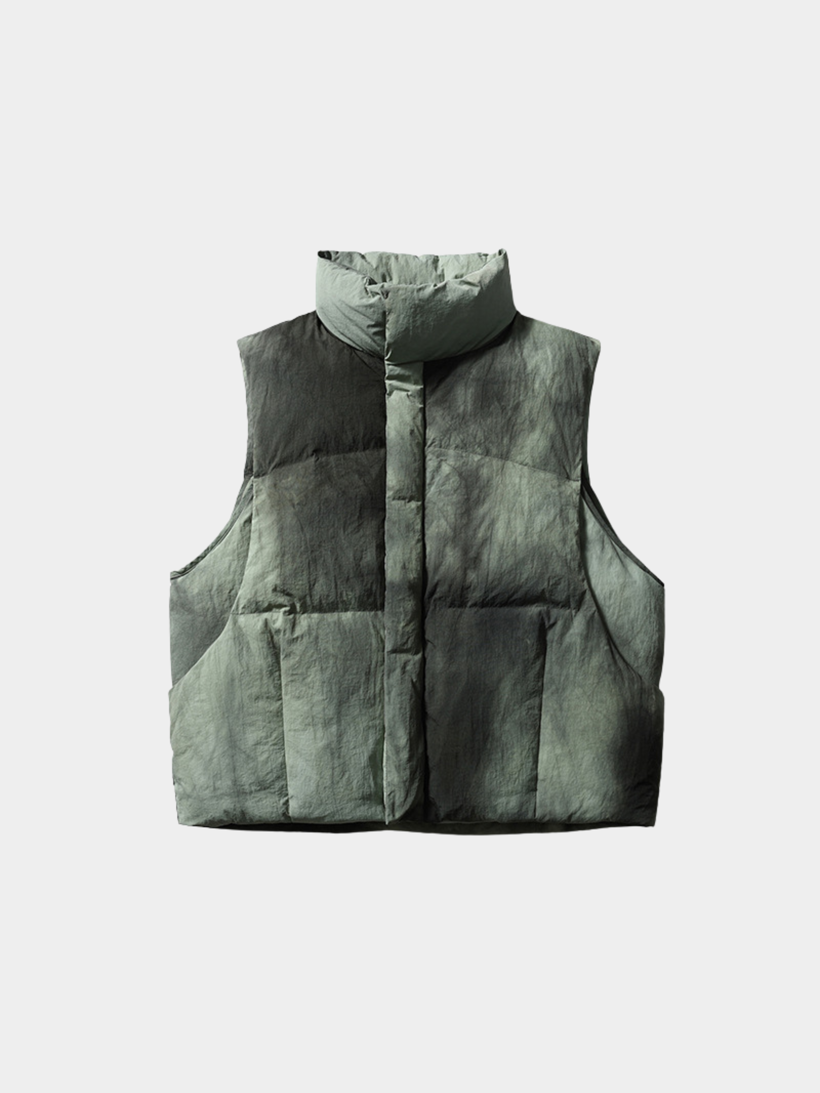BluffTop - Unisex 90% White Duck Down Hand-Dyed Waterproof Down Vest