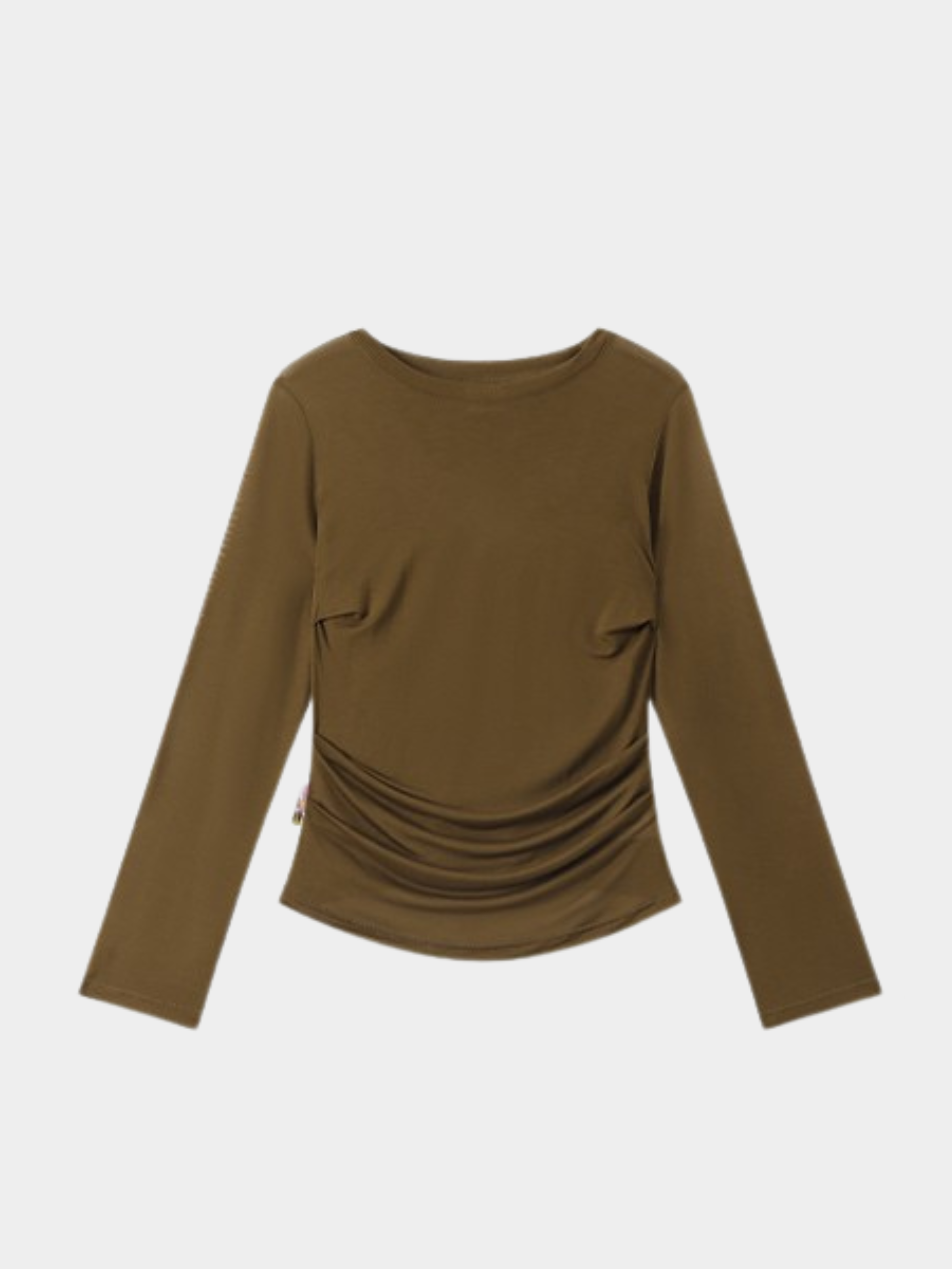 Ashbase - Women's Lightweight Lyocell Star Print Long Sleeve Top