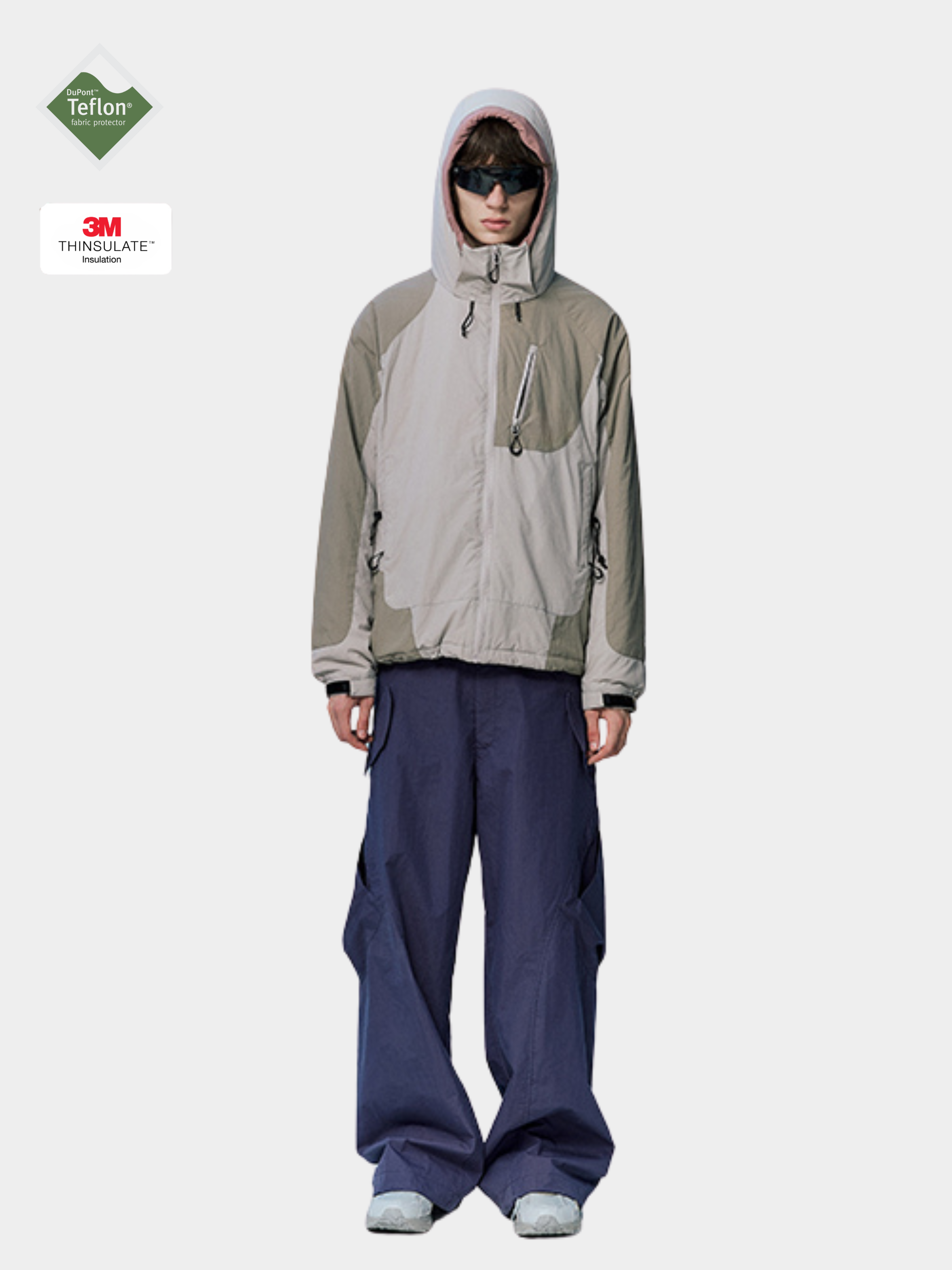 AshLife - Unisex Teflon Waterproof Windproof Insulated Jacket