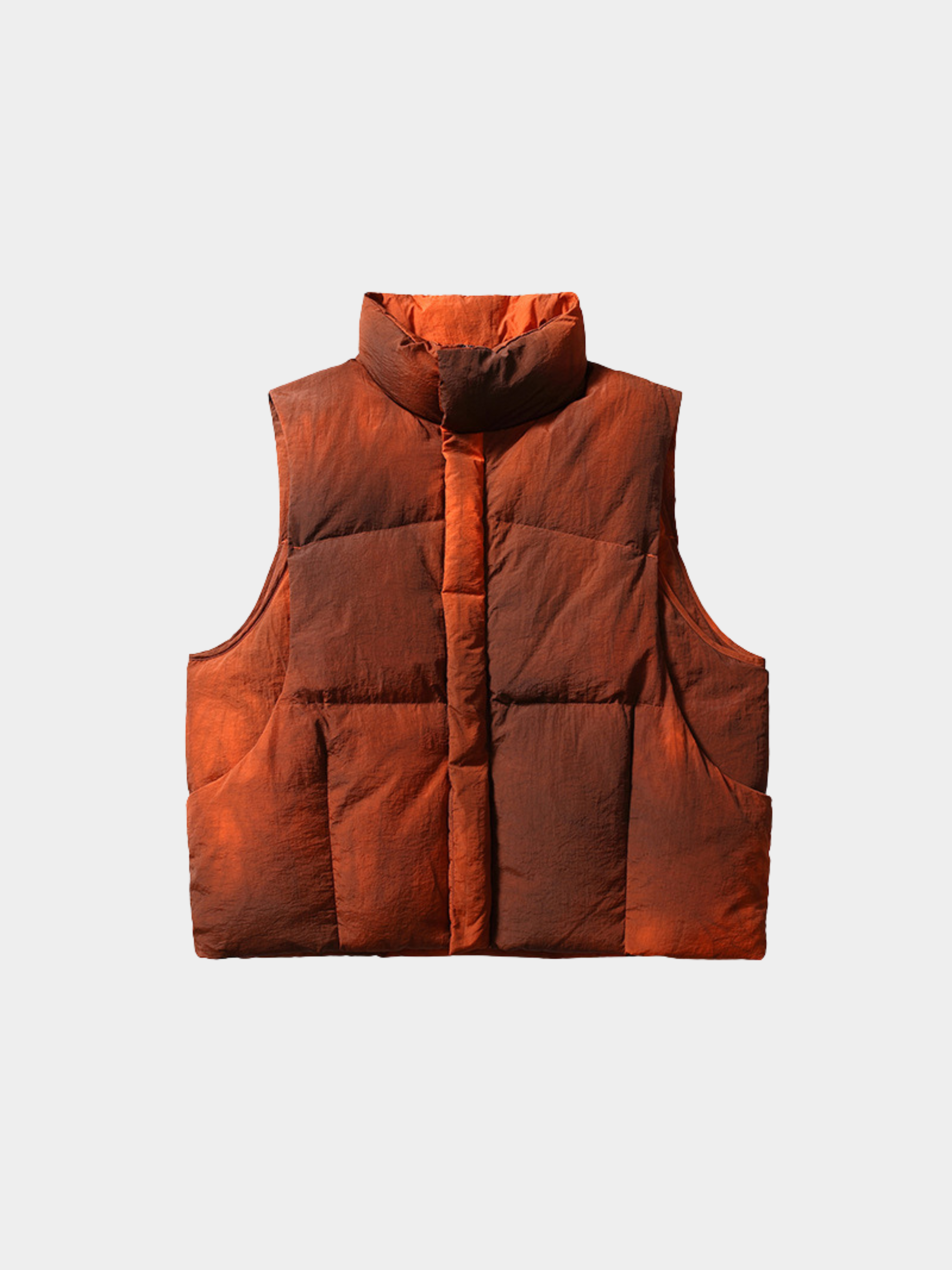 BluffTop - Unisex 90% White Duck Down Hand-Dyed Waterproof Down Vest