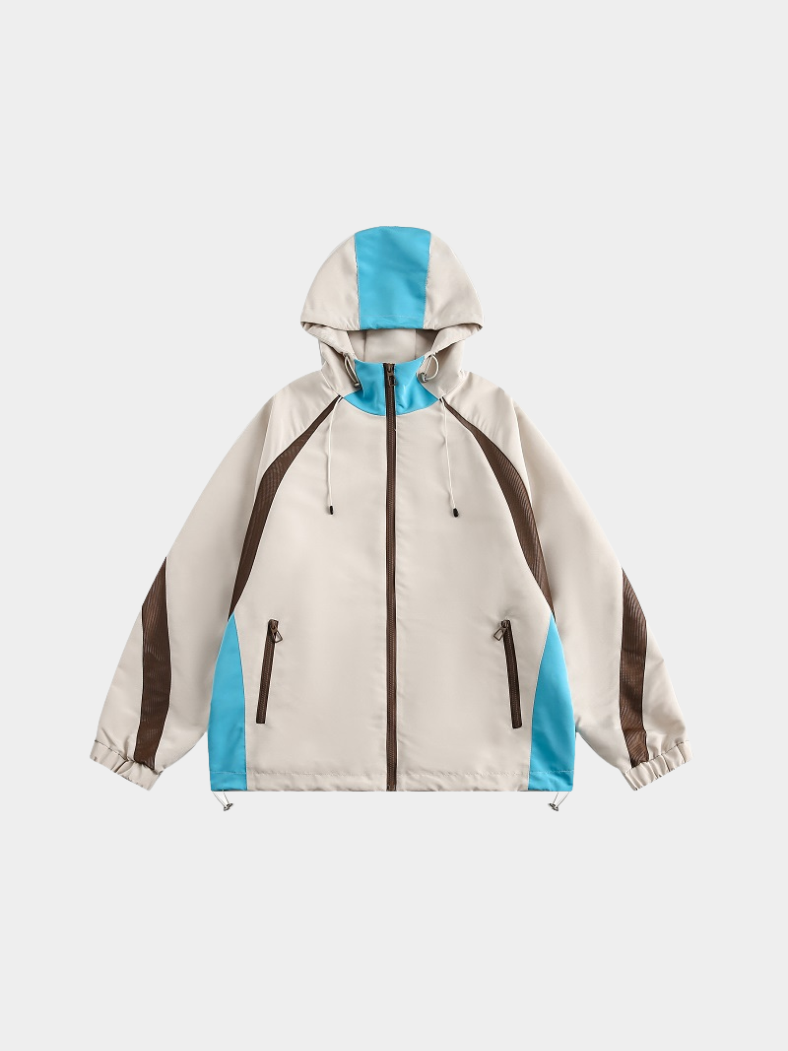 AshDrop - Unisex Waterproof Colorblock Shell Jacket