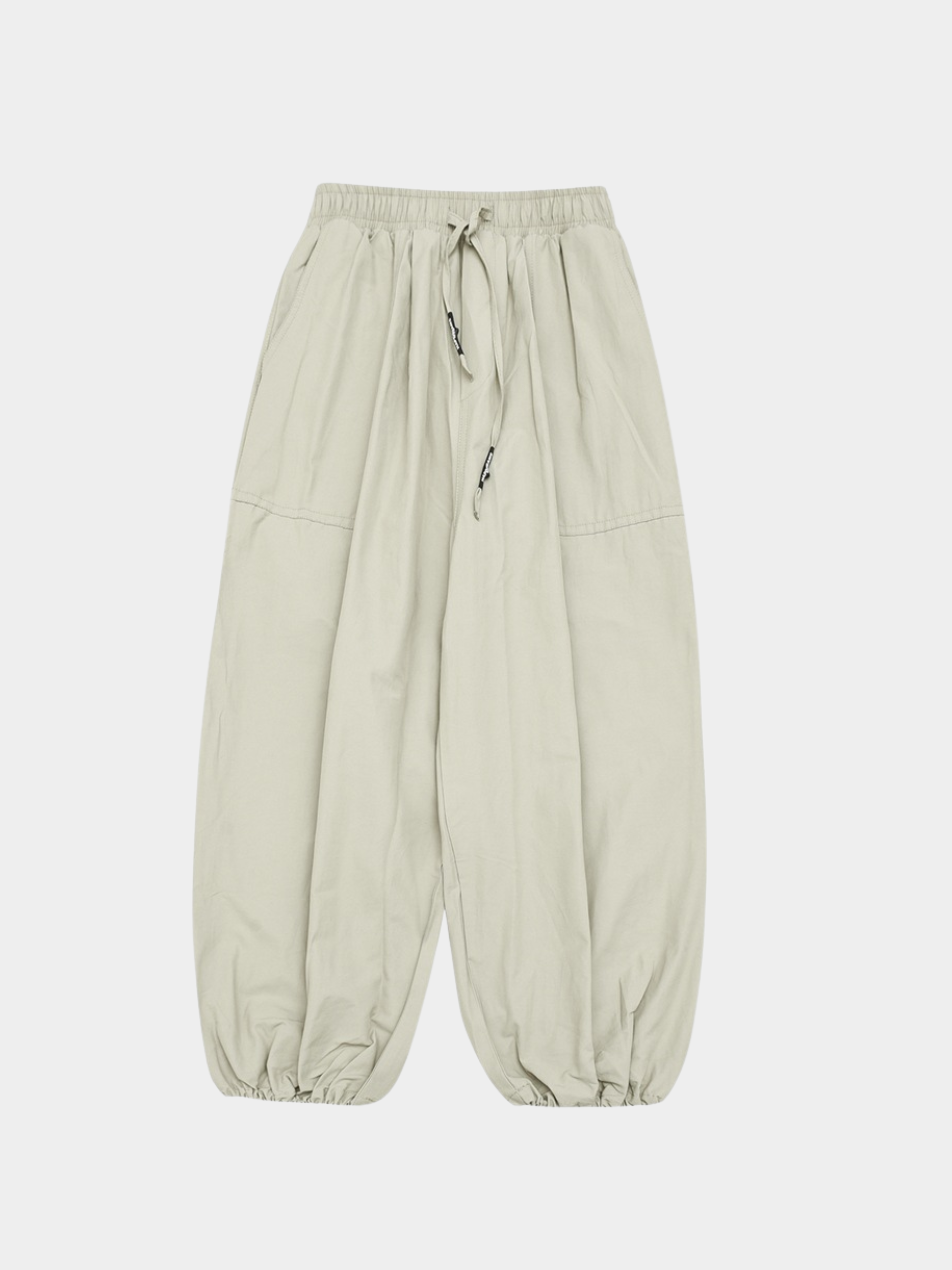 EagleStep - Unisex Loose Cotton Lantern Pants with Cinched Hem