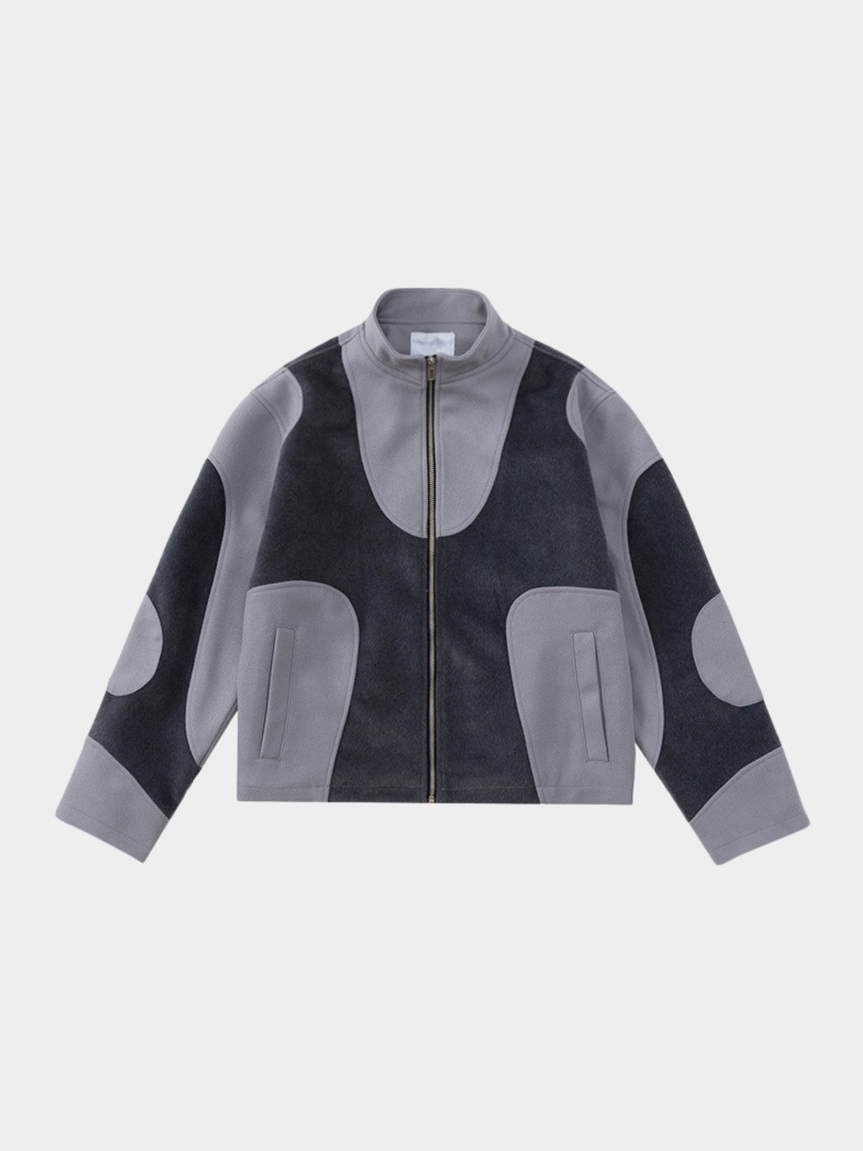 CanyonCore - Unisex Retro Suede Colorblock Jacket