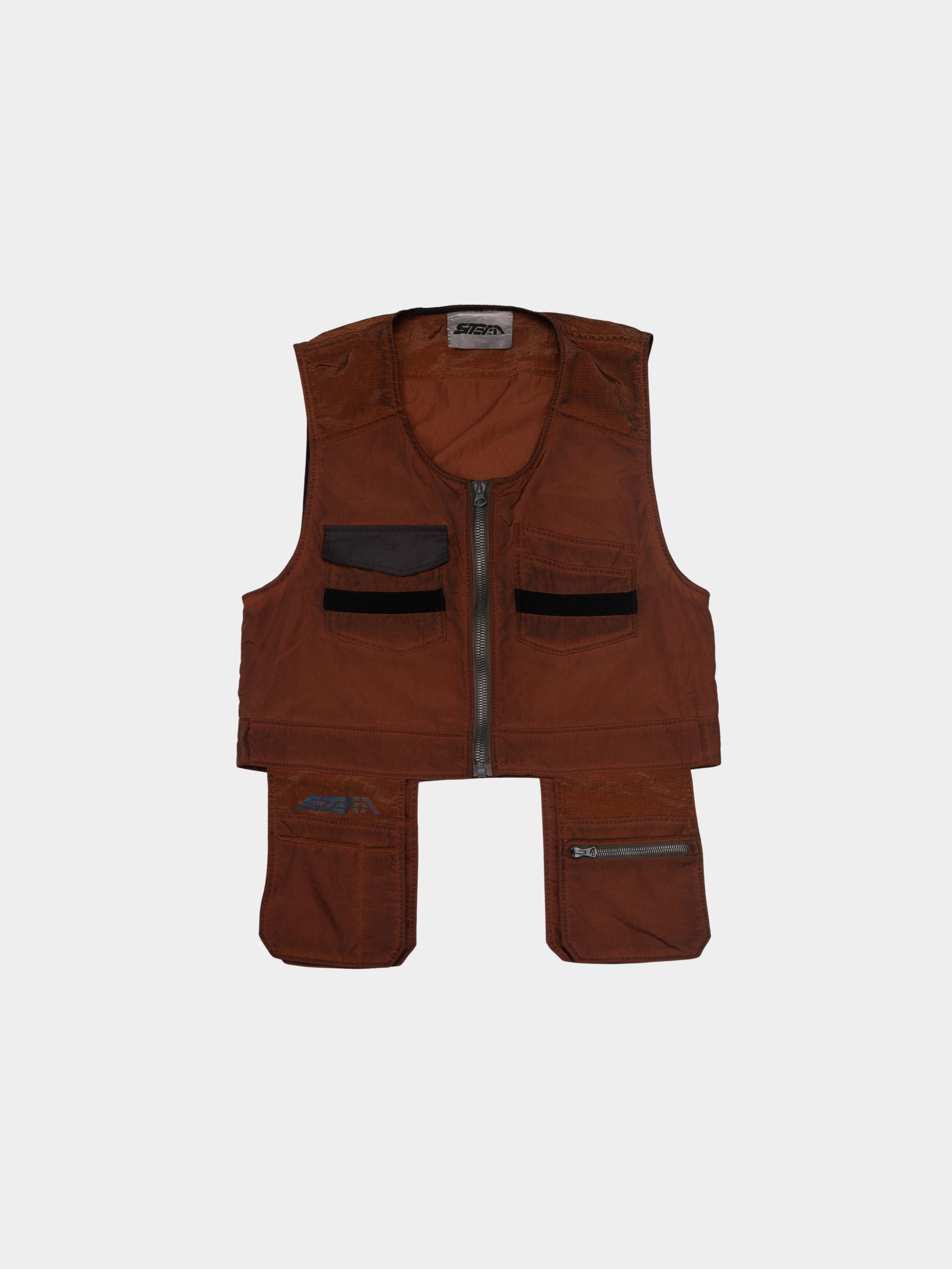AshScope - Unisex Retro Sleeveless Crewneck Vest