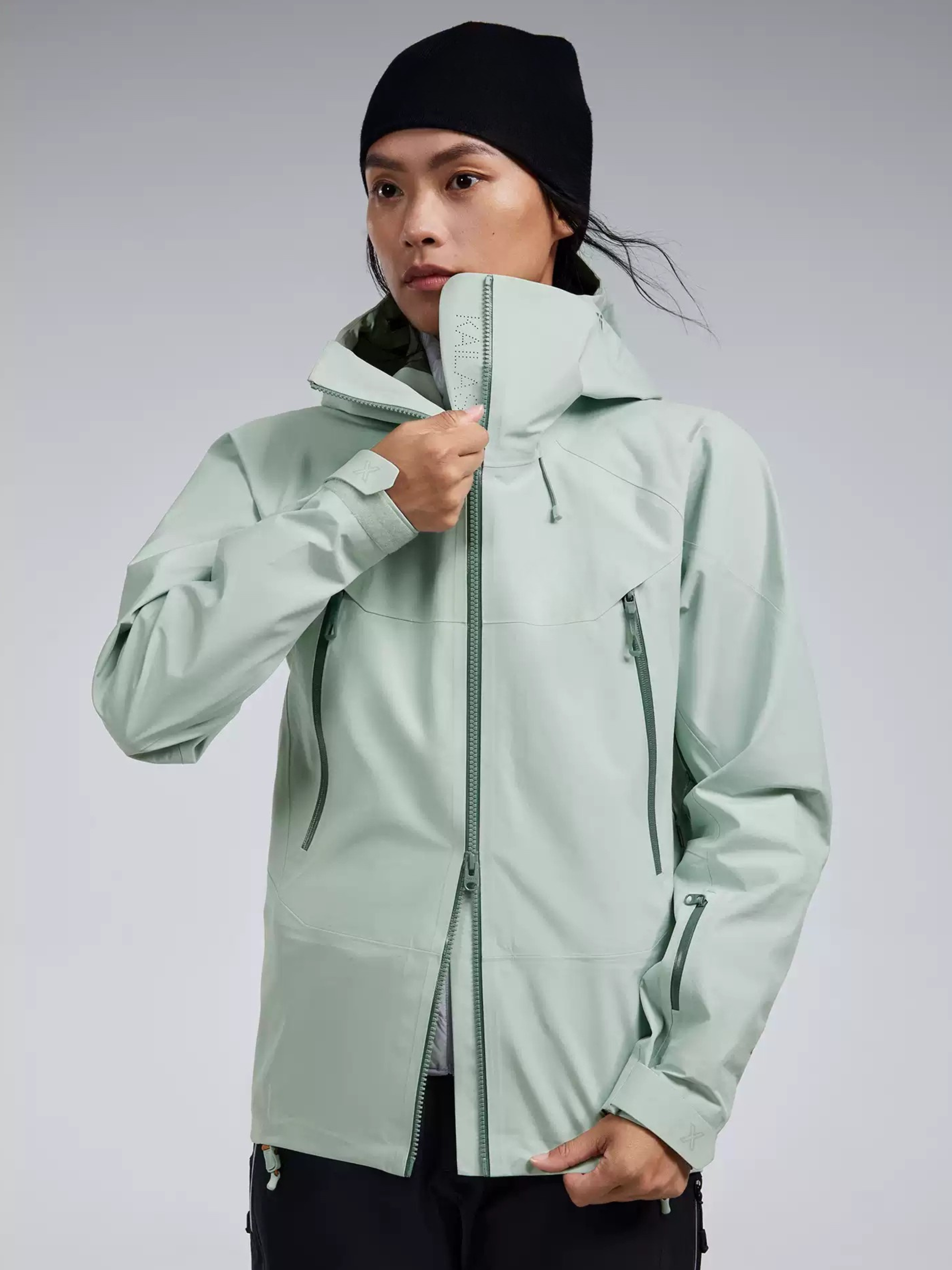 GONGGAR-S - Unisex Hard Shell Hooded Jacket