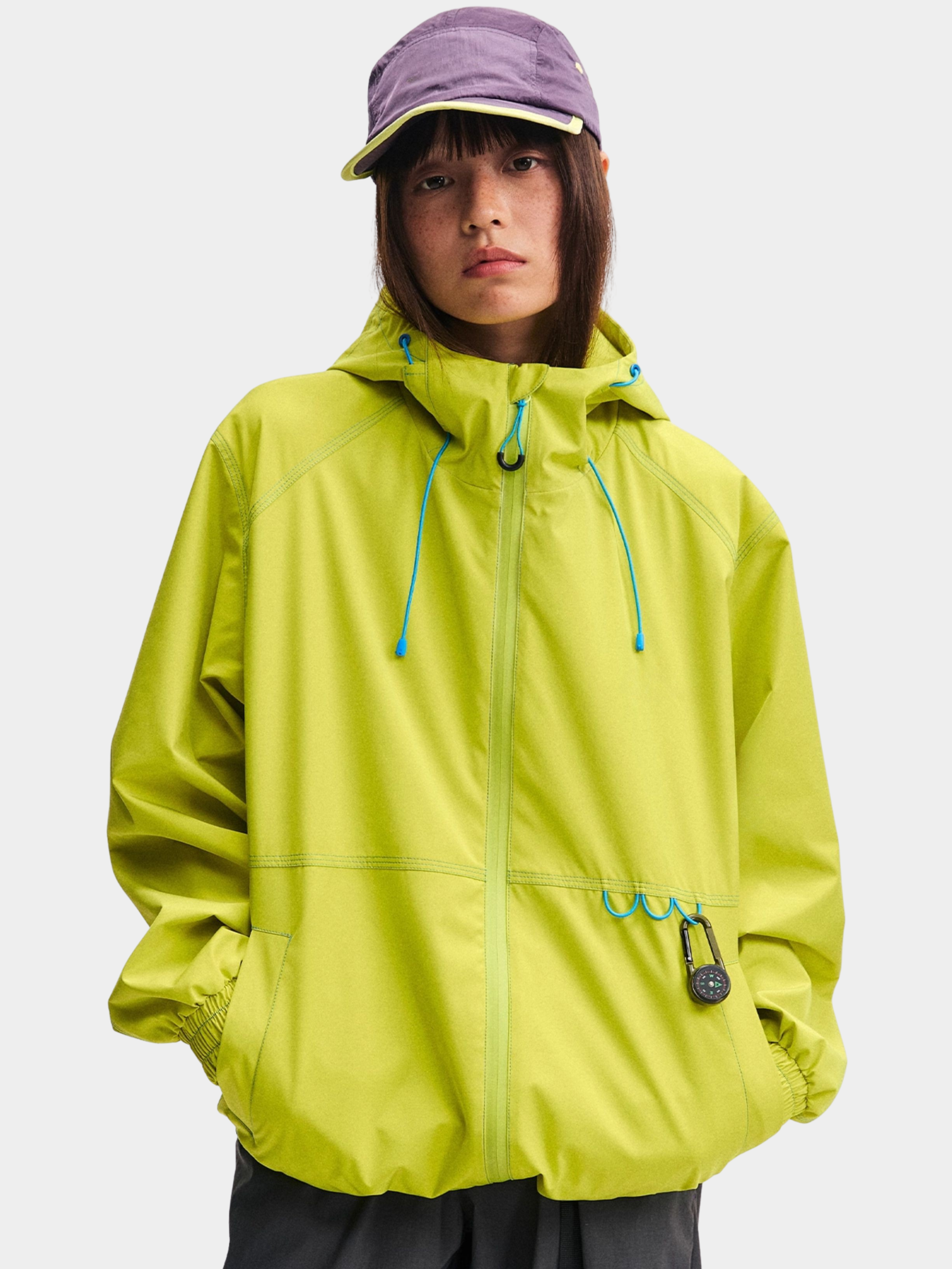 EchoDeck - Teflon® Triple-Defense Colorblock Drawstring Jacket