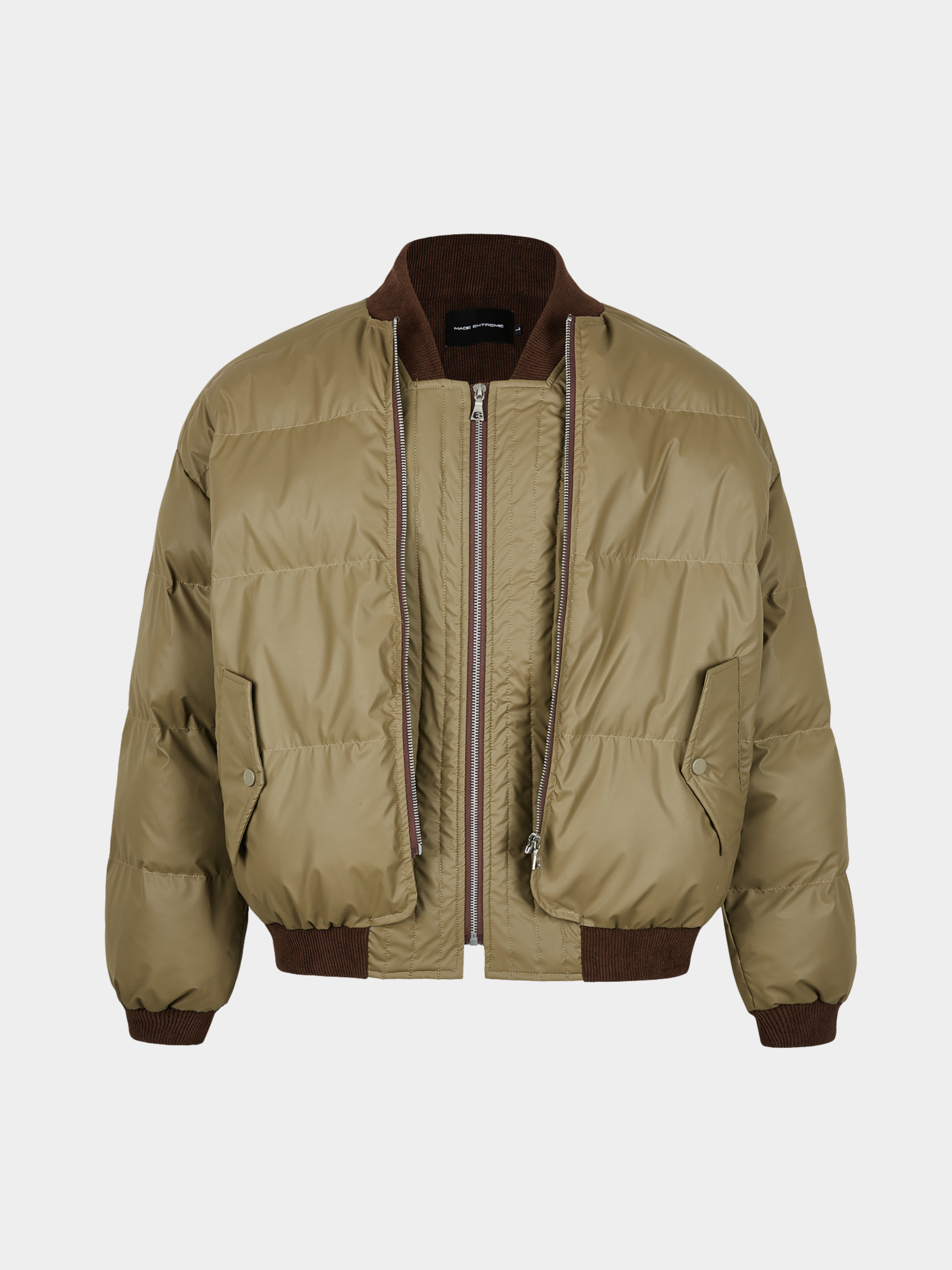 BluffNest - Men's Retro Multi-Zip Insulated Jacket