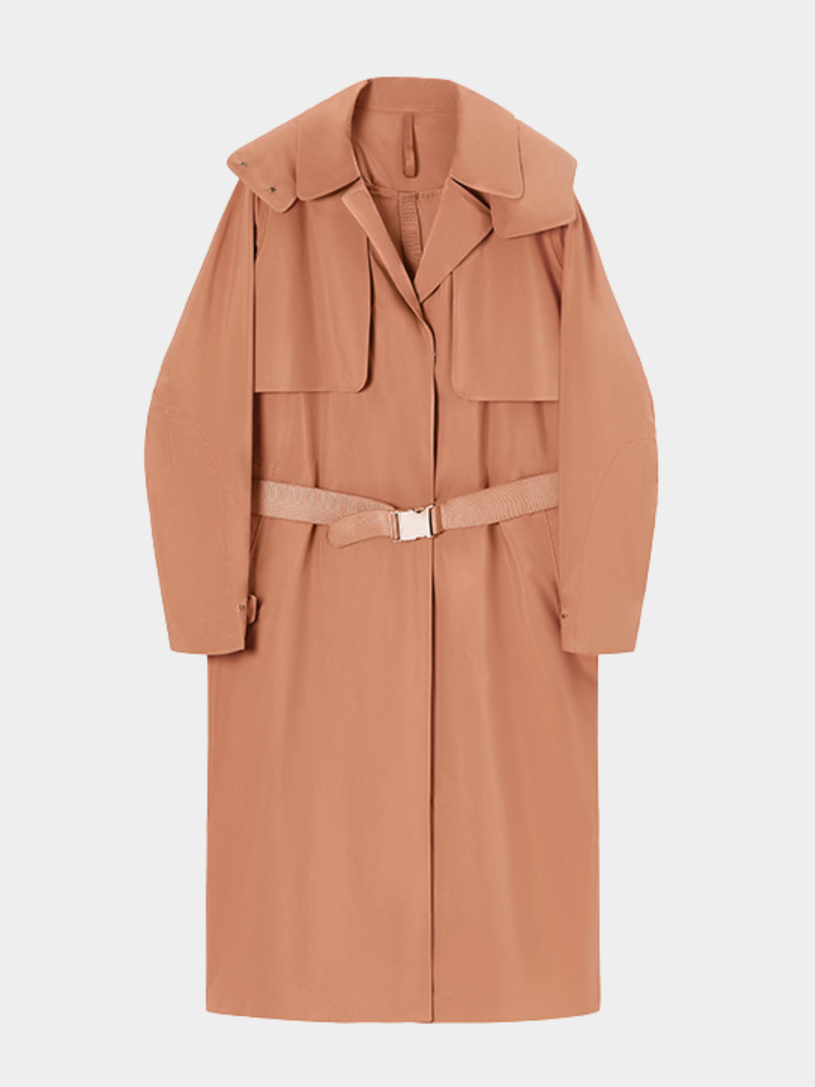 MesaPath - Women's Waterproof Windproof Long Trench Jacket
