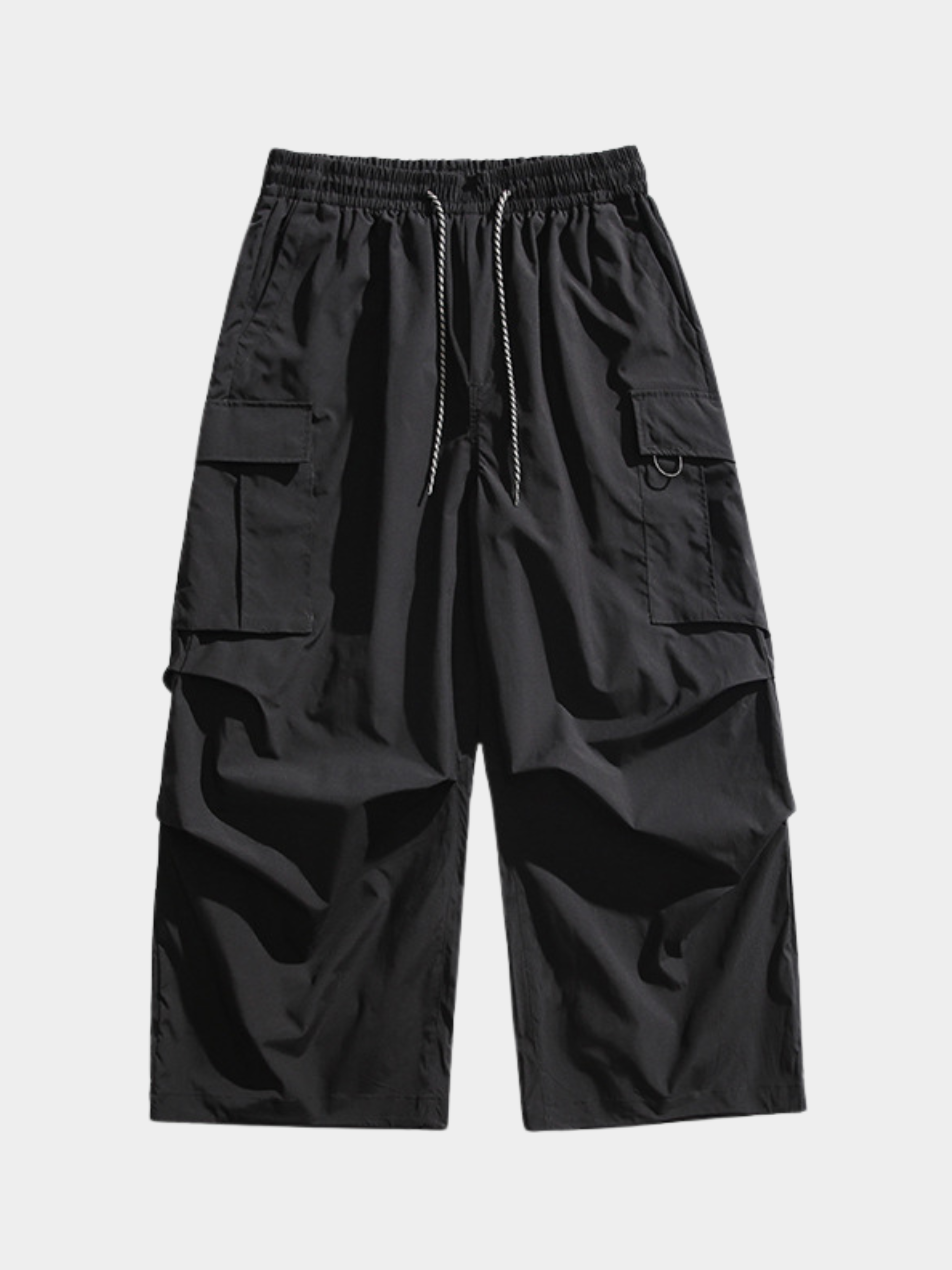 EagleScope - Unisex Retro Utility Embroidered Cargo Pants with Adjustable Hem