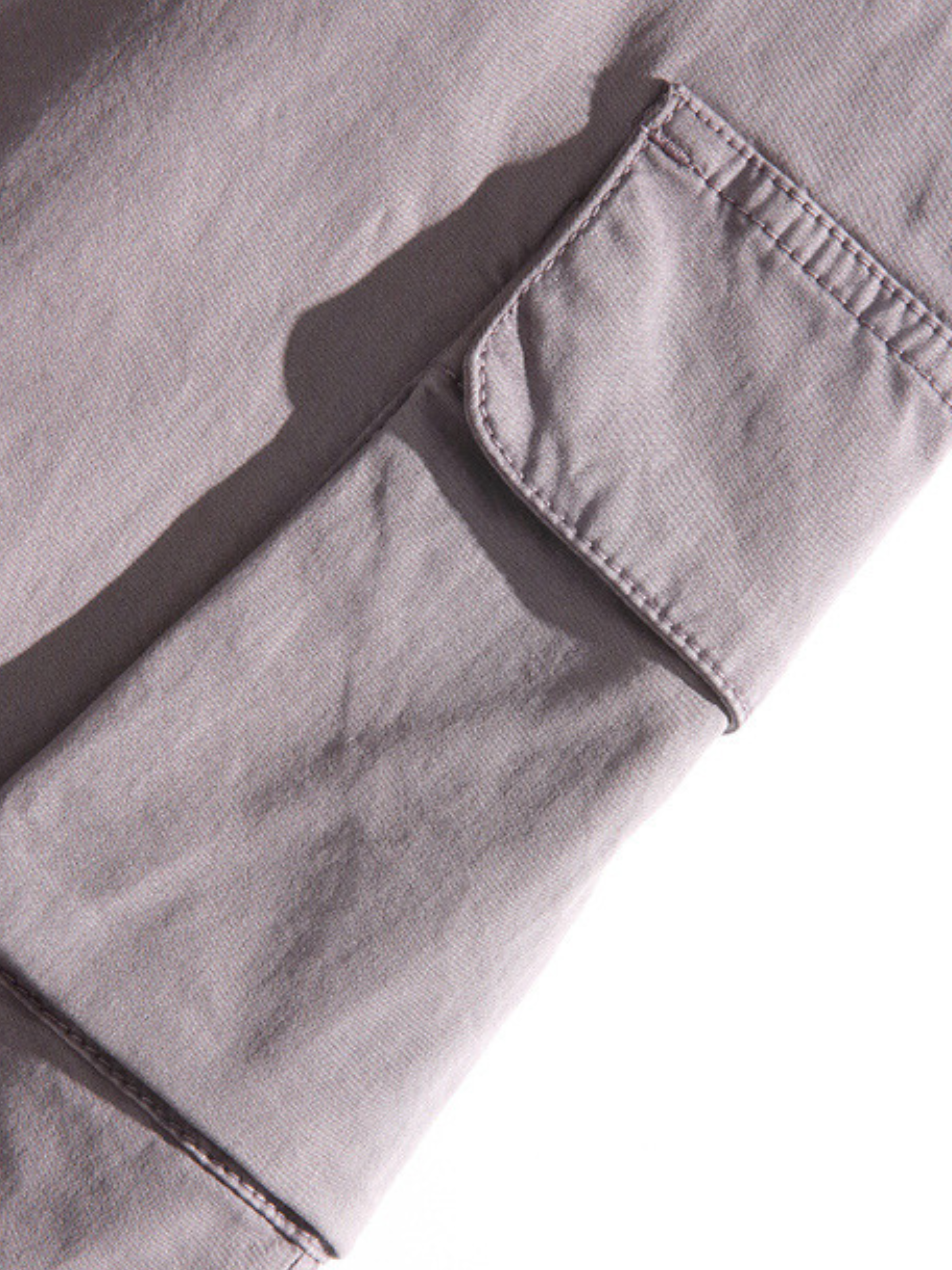 FrostCrate - Unisex Loose Straight-Leg Adjustable Hem Utility Pants