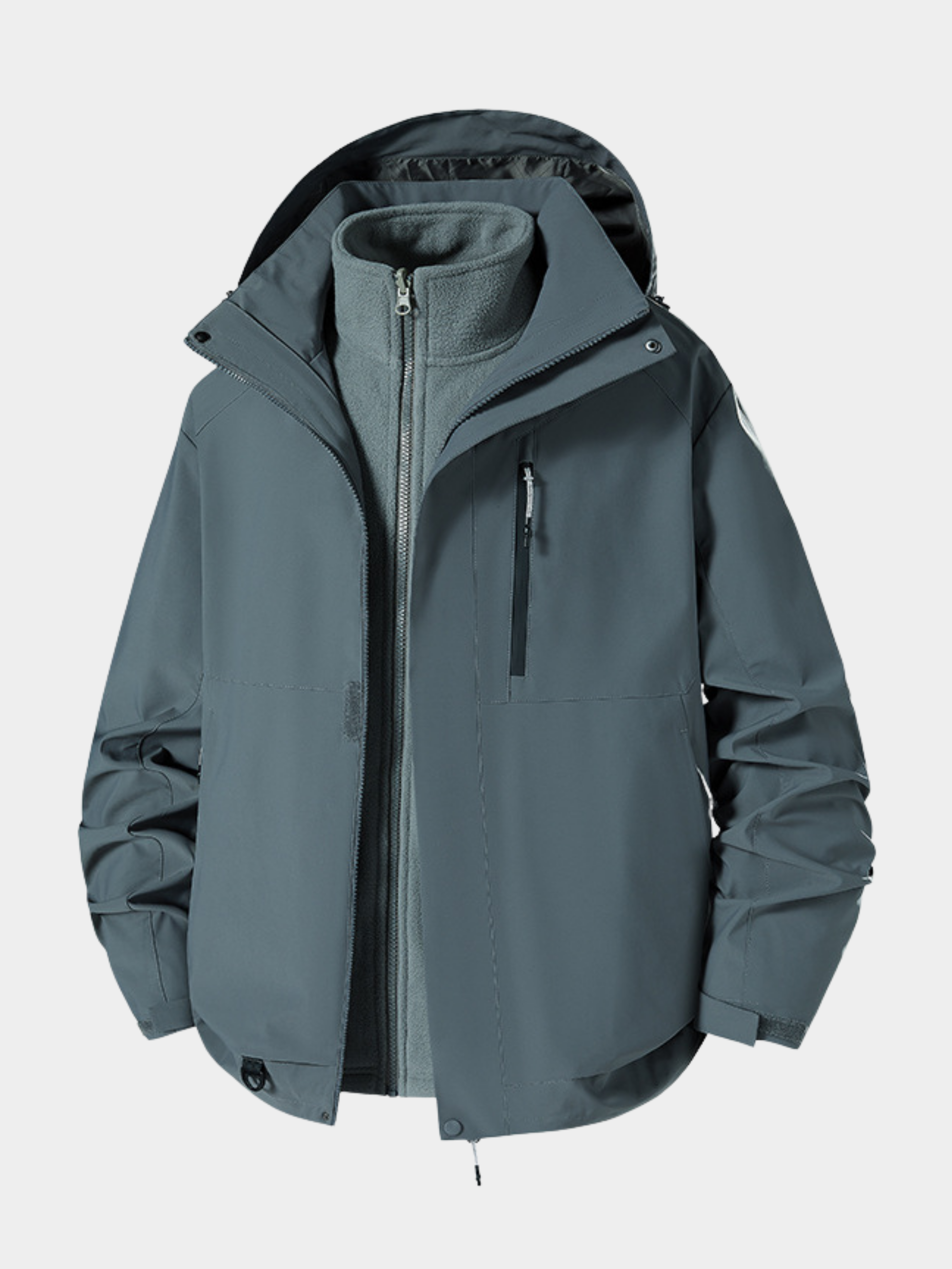 Spirewood - Unisex 3-in-1 Detachable Utility Jacket