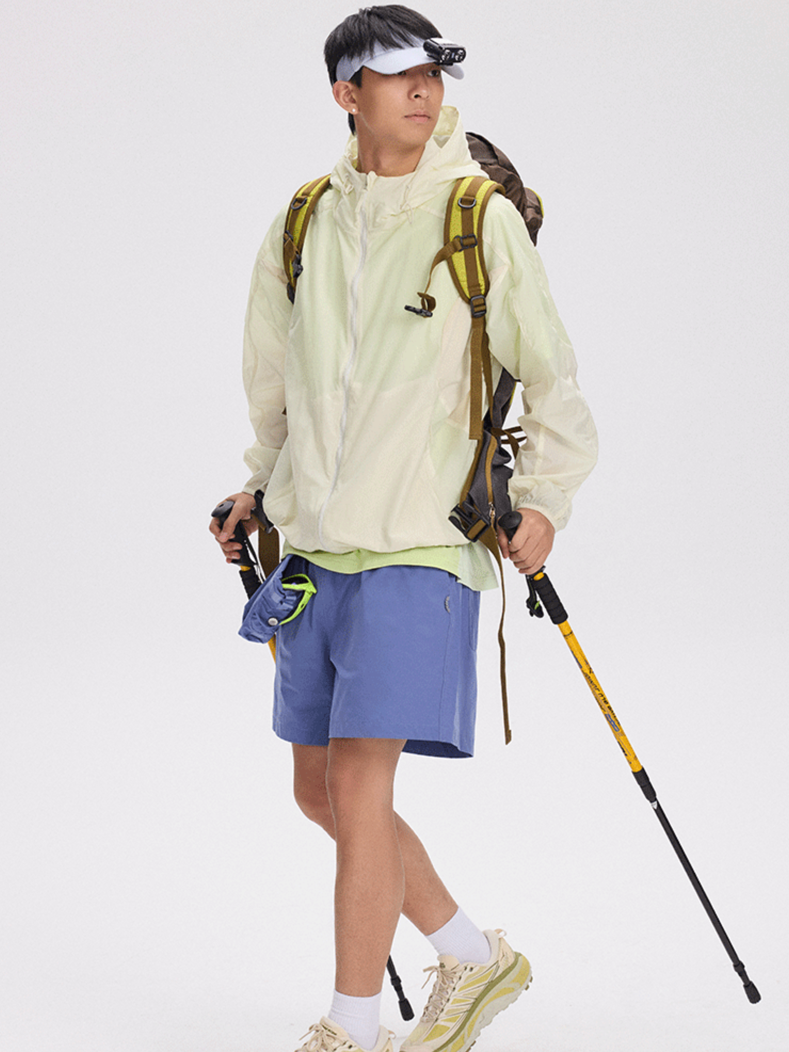 MesaCase - Unisex UPF50+ Mesh Panel UV Protection Jacket