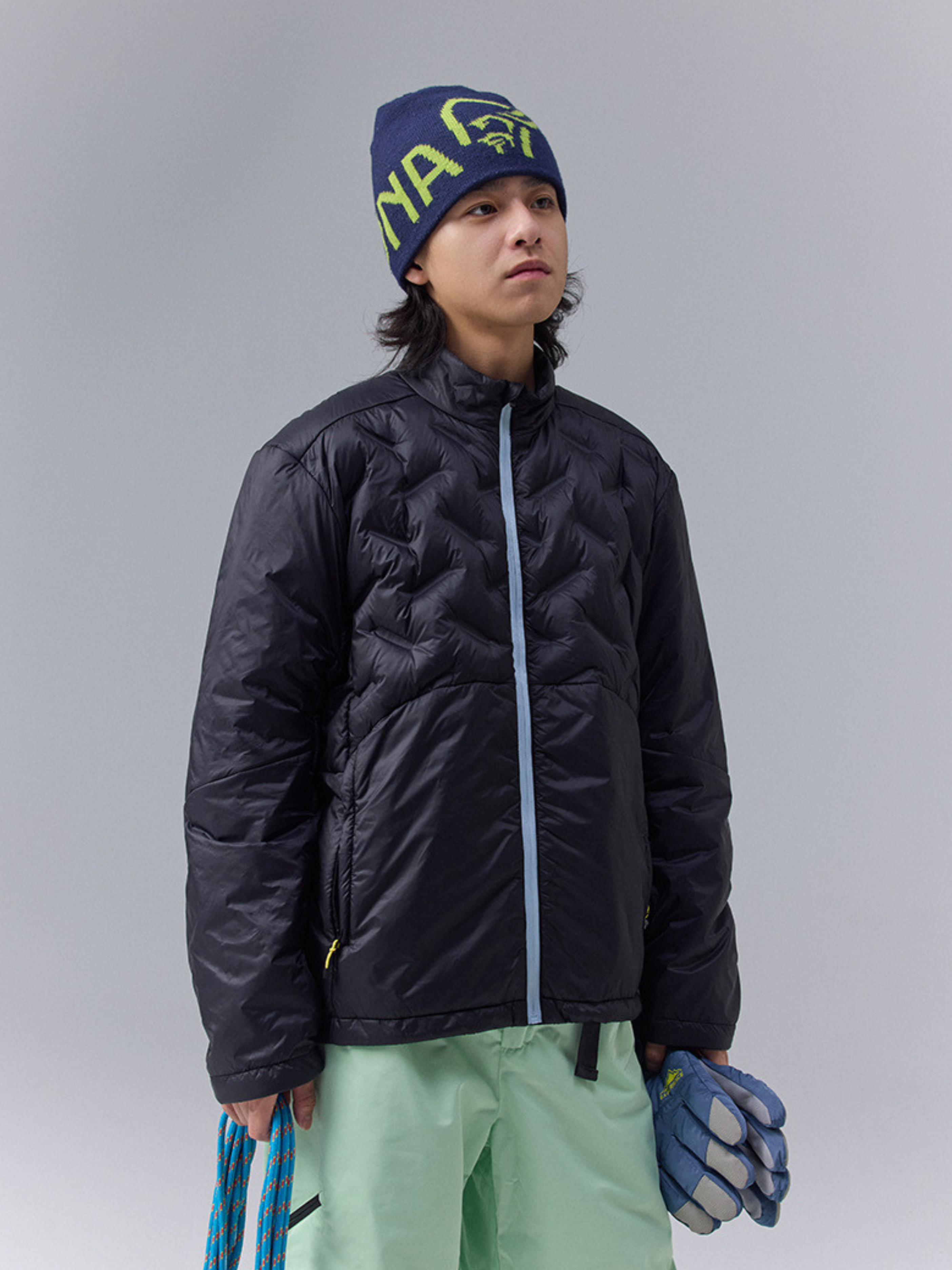 DryBench - Spliced Collar Outdoor Down Jacket