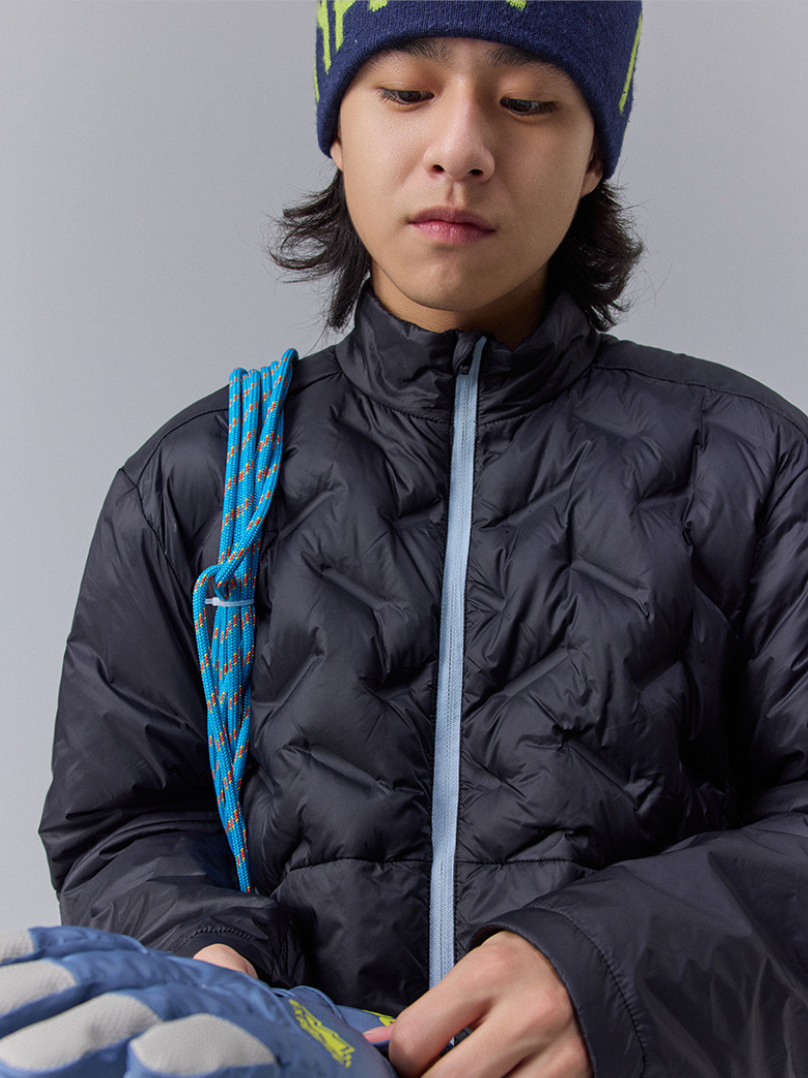 DryBench - Spliced Collar Outdoor Down Jacket