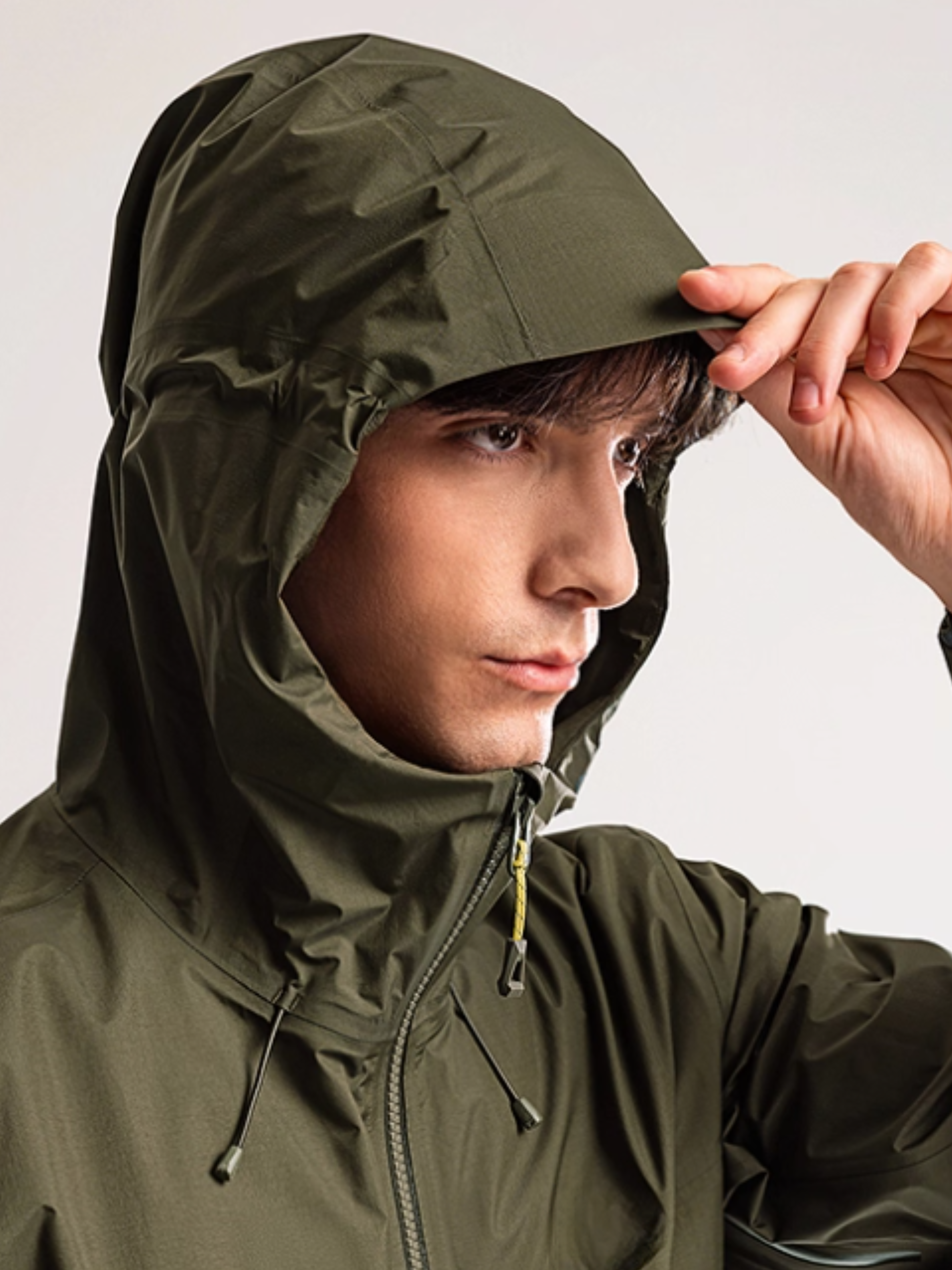 GONGGAR - Unisex Hard Shell Hooded Jacket