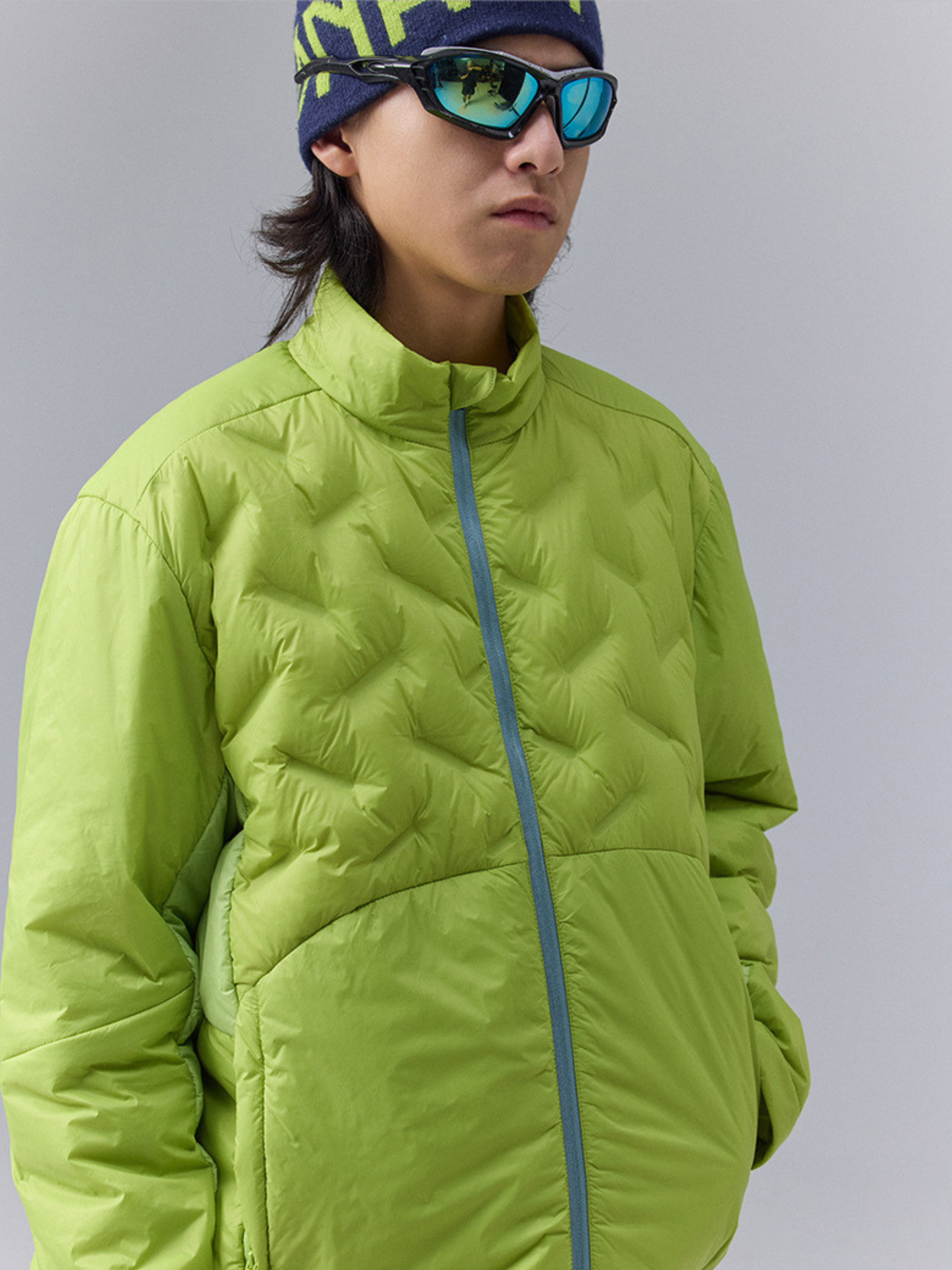 DryBench - Spliced Collar Outdoor Down Jacket