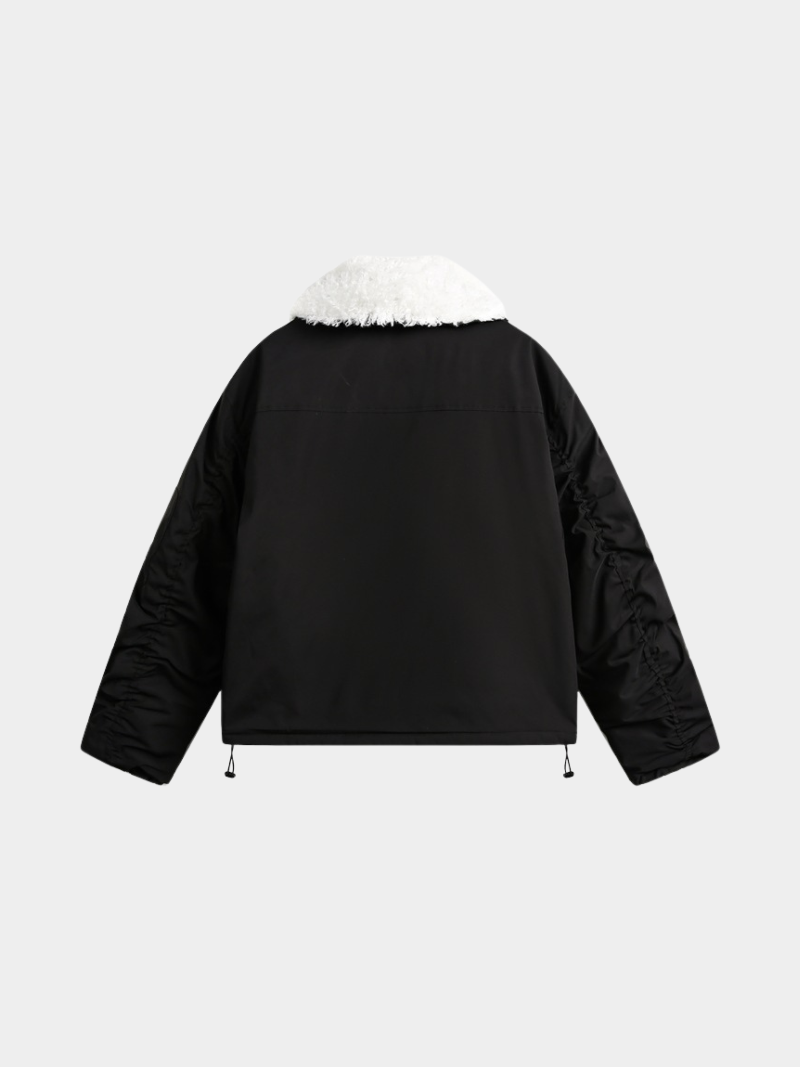 BluffView - Women's Vintage Sherpa Collar Fleece Jacket