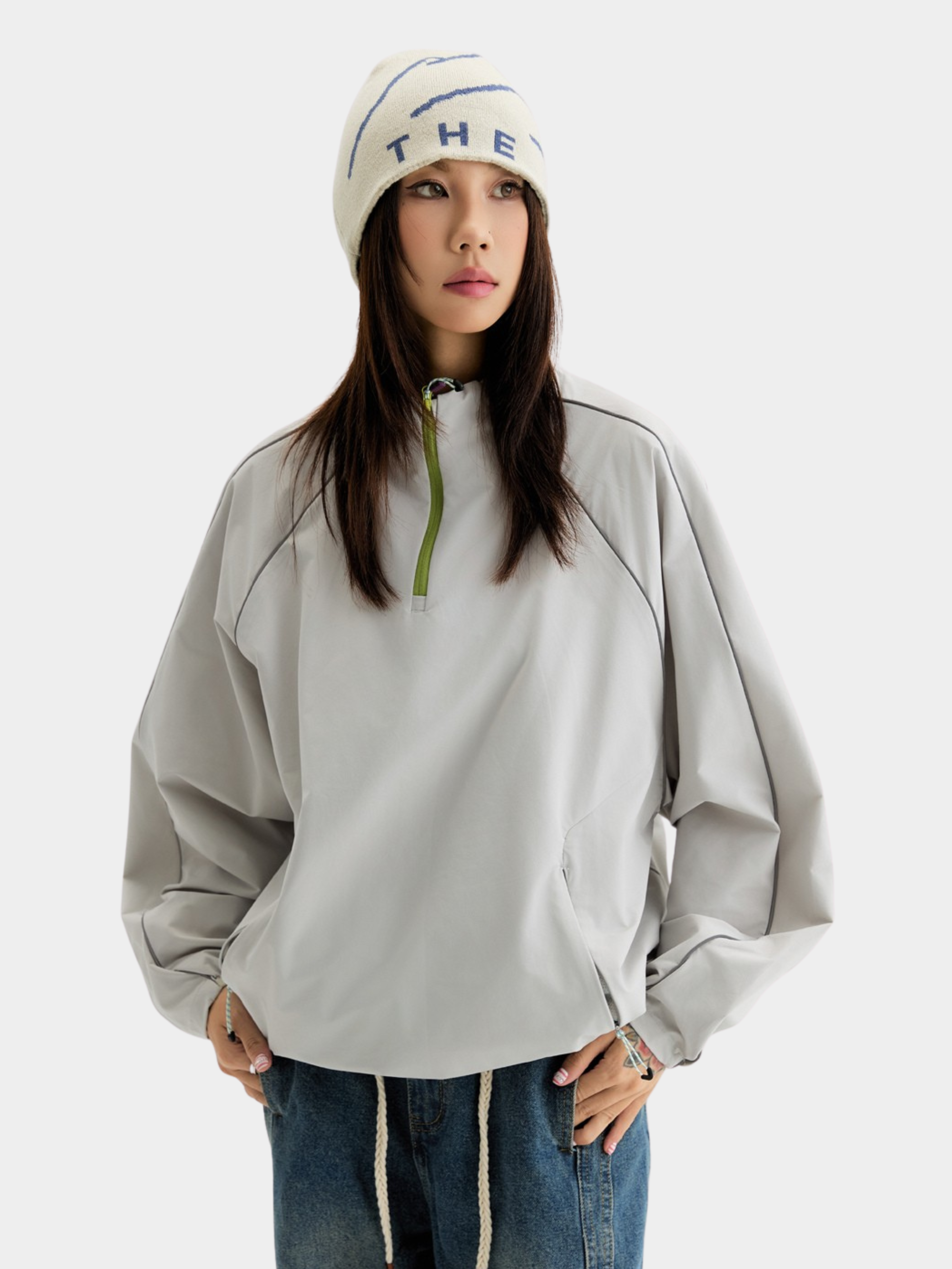 EchoScope - Unisex Windproof & Quick-Dry Pullover Flight Jacket