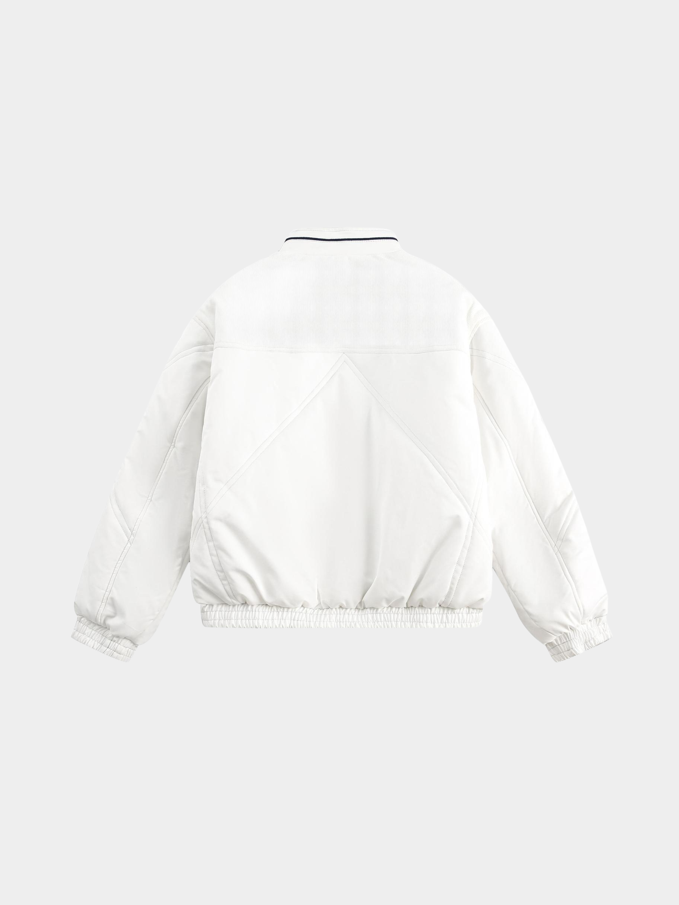 CanyonBoard - Women's Retro Badge Racer-Inspired Padded Jacket