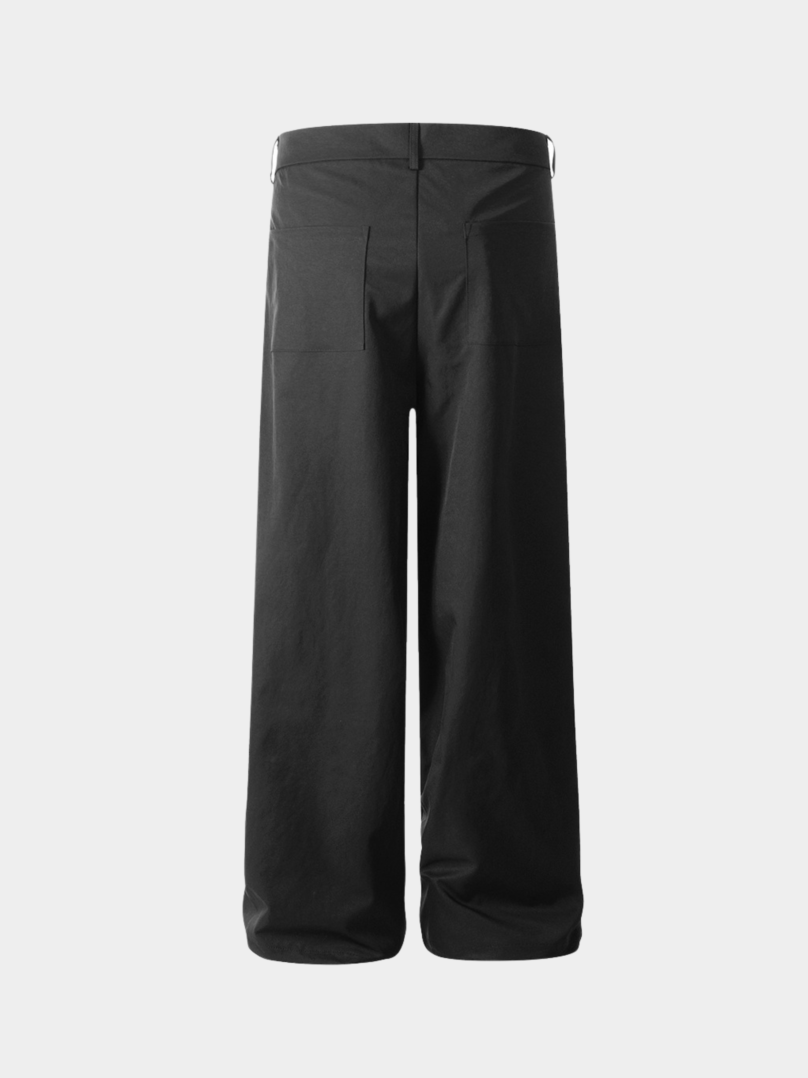 TrailBox - Unisex Structured Panel Wide-Leg Pants