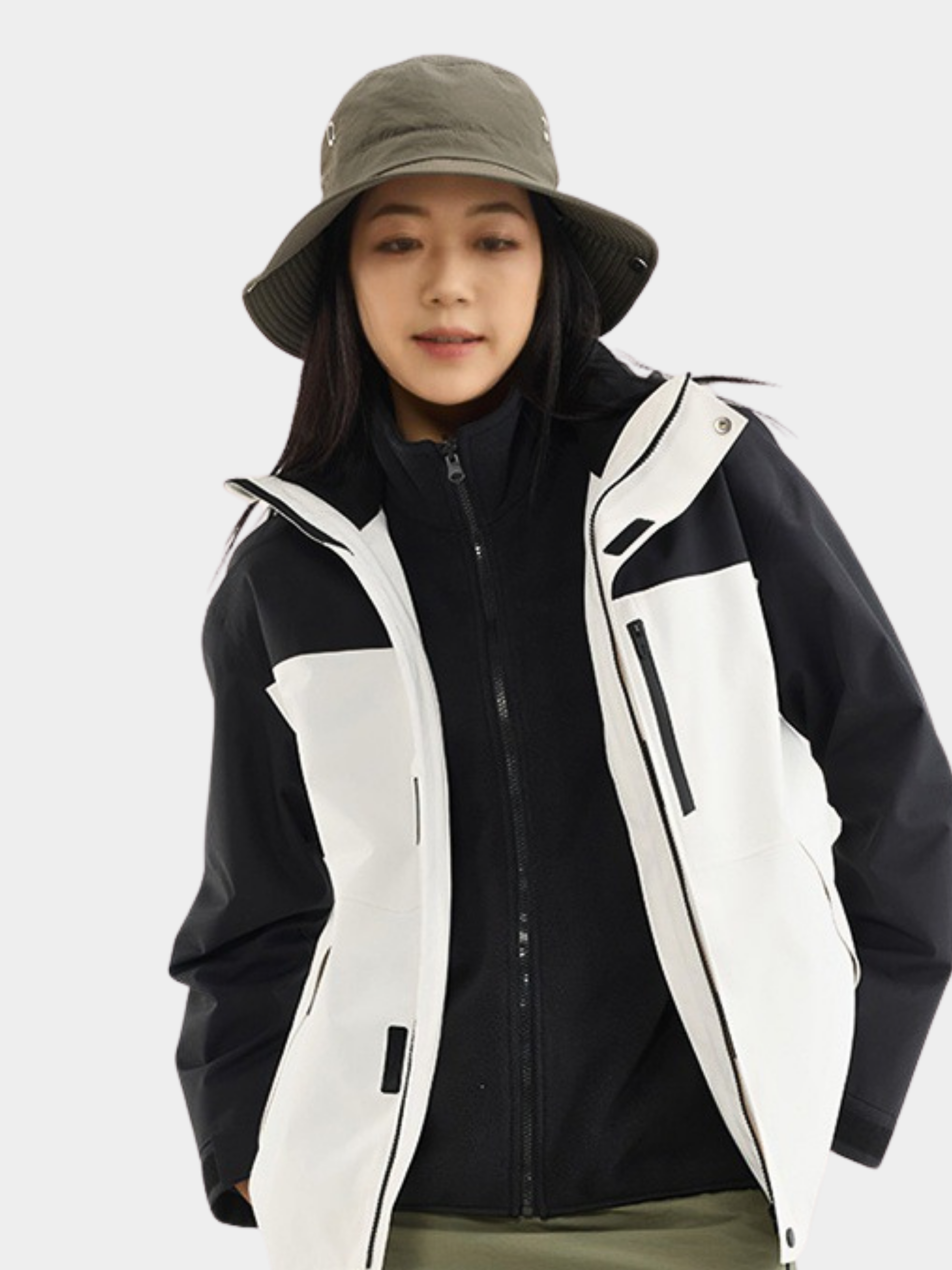 CanyonTote - Unisex 3-in-1 Graphene Tech Waterproof Down & Fleece Jacket