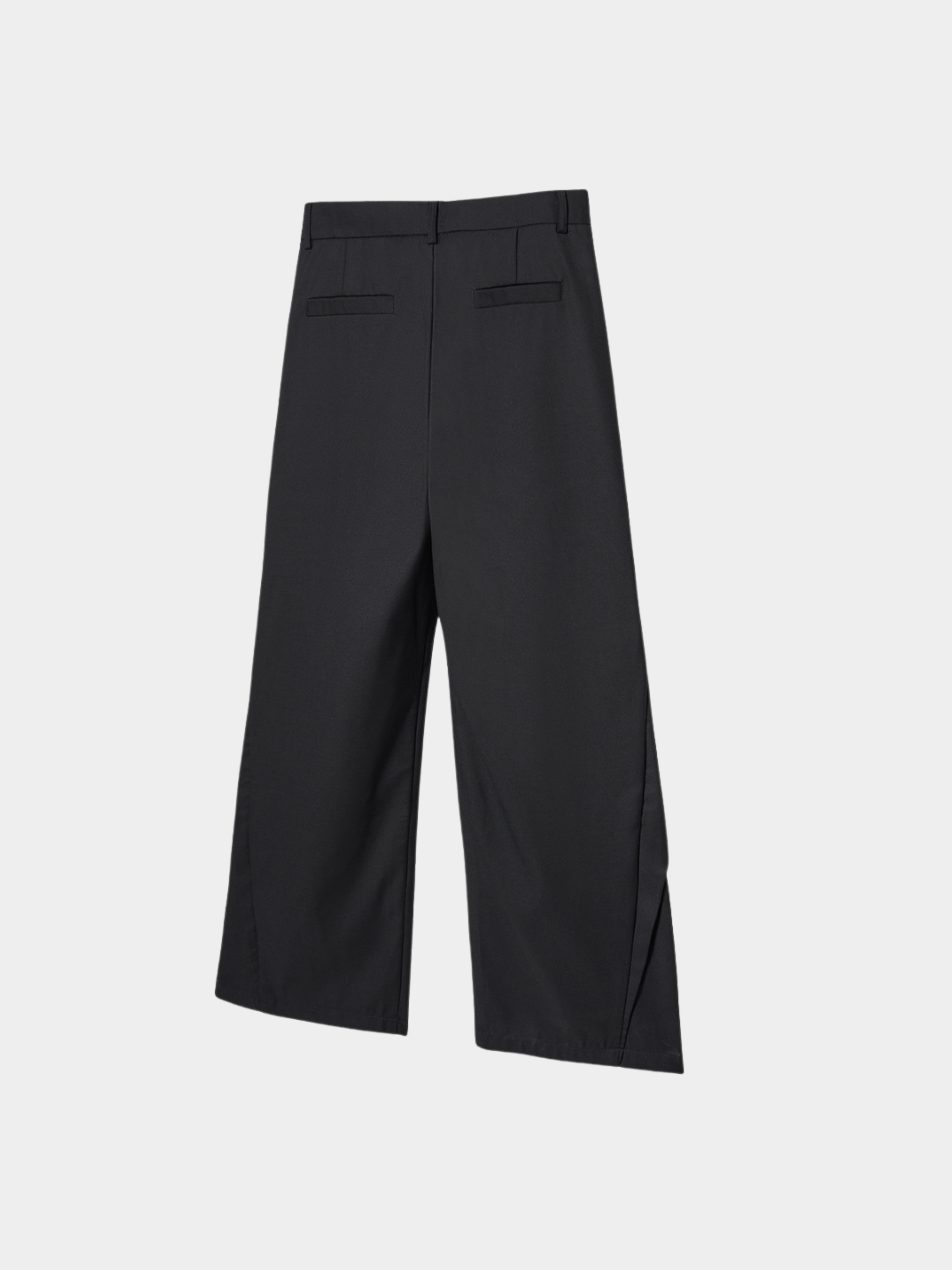 Fjord - Unisex American Retro Clean-Fit Wide-Leg Draped Suit Trousers