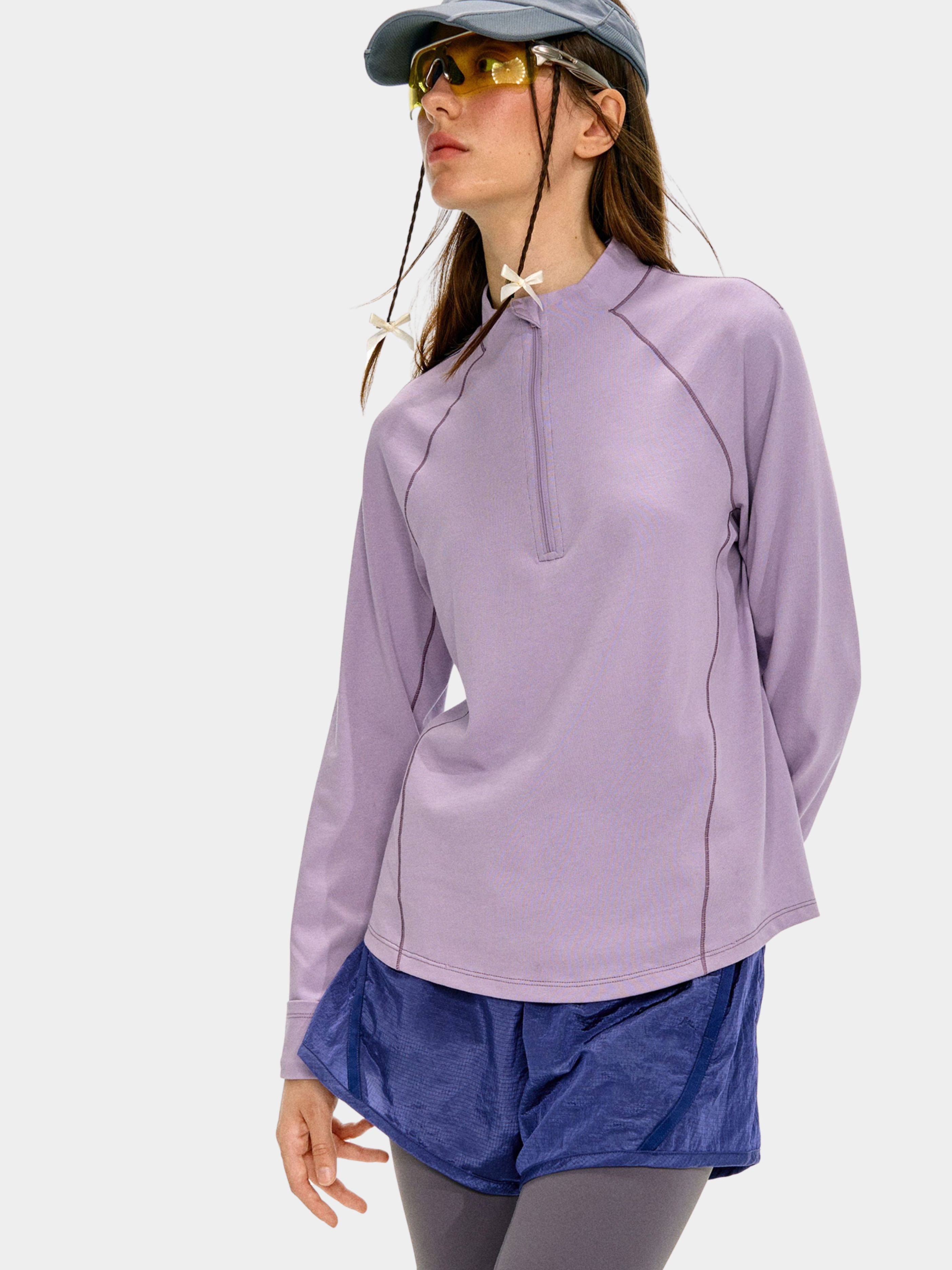 Caveflare - Women's UPF50+ Stand-Collar Long-Sleeve Sweatshirt