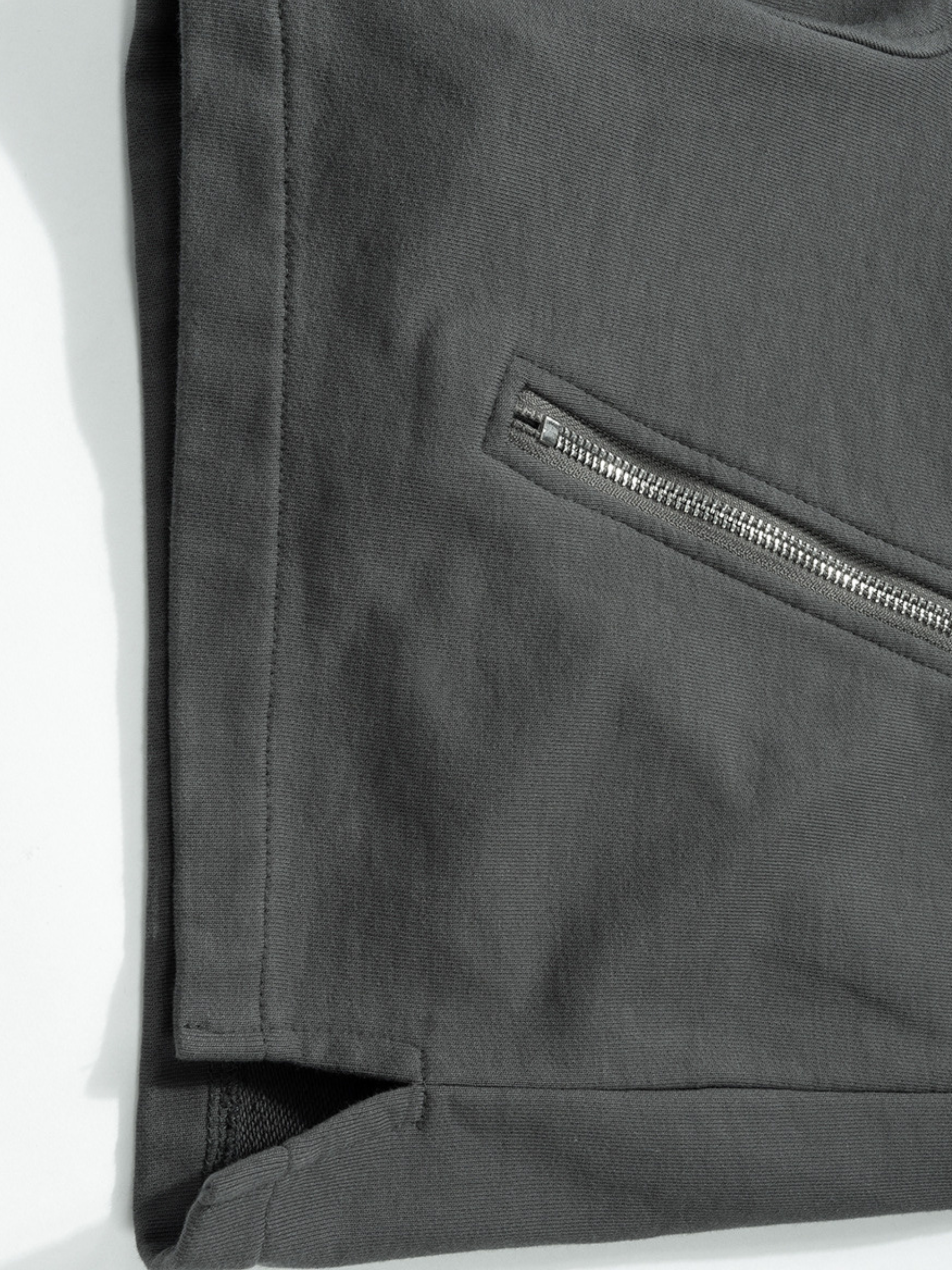BaseRope - Men's Zipper Slit Shorts