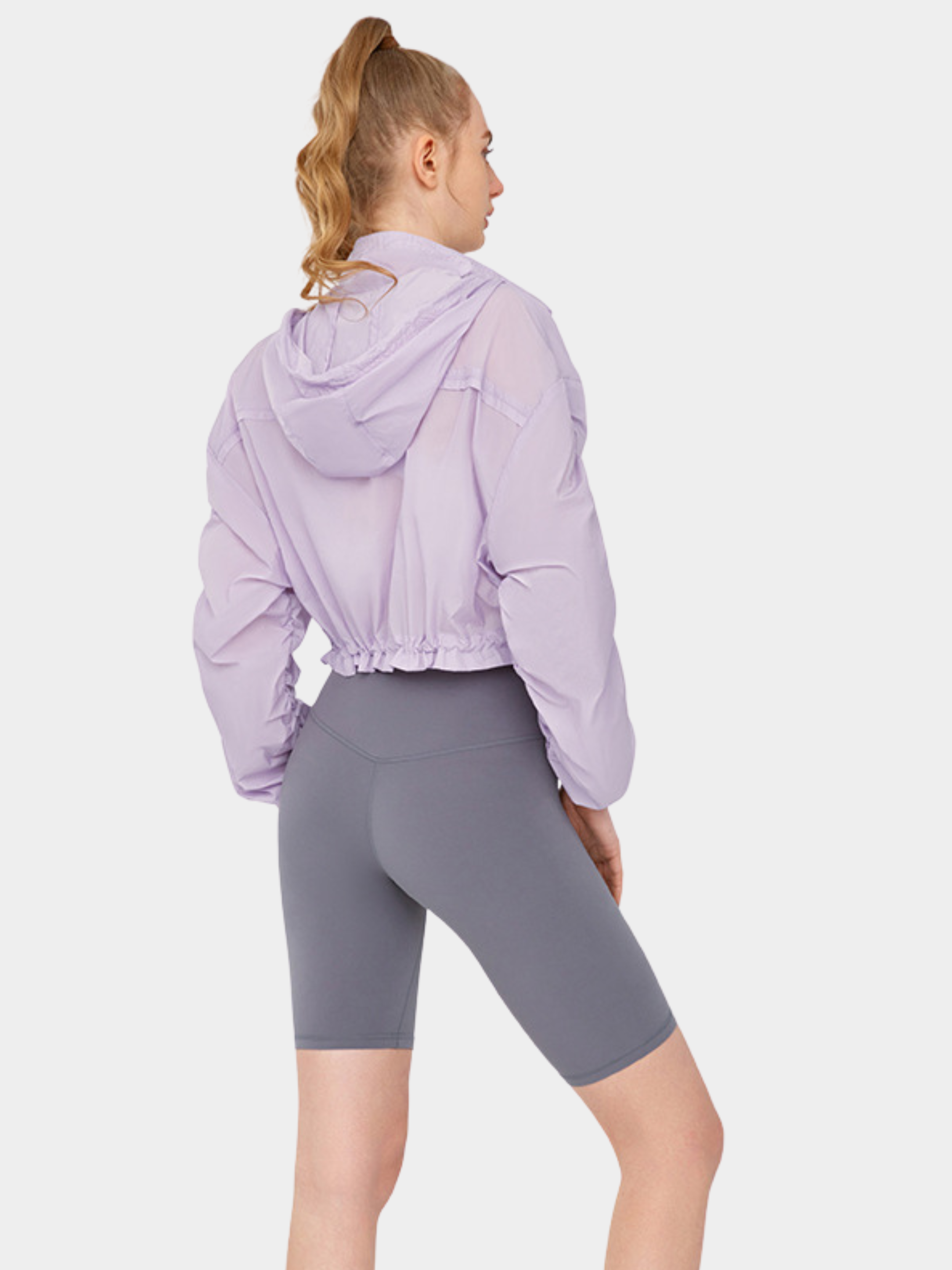 MesaCrate - Women's Lightweight Breathable Waist-Adjustable Jacket