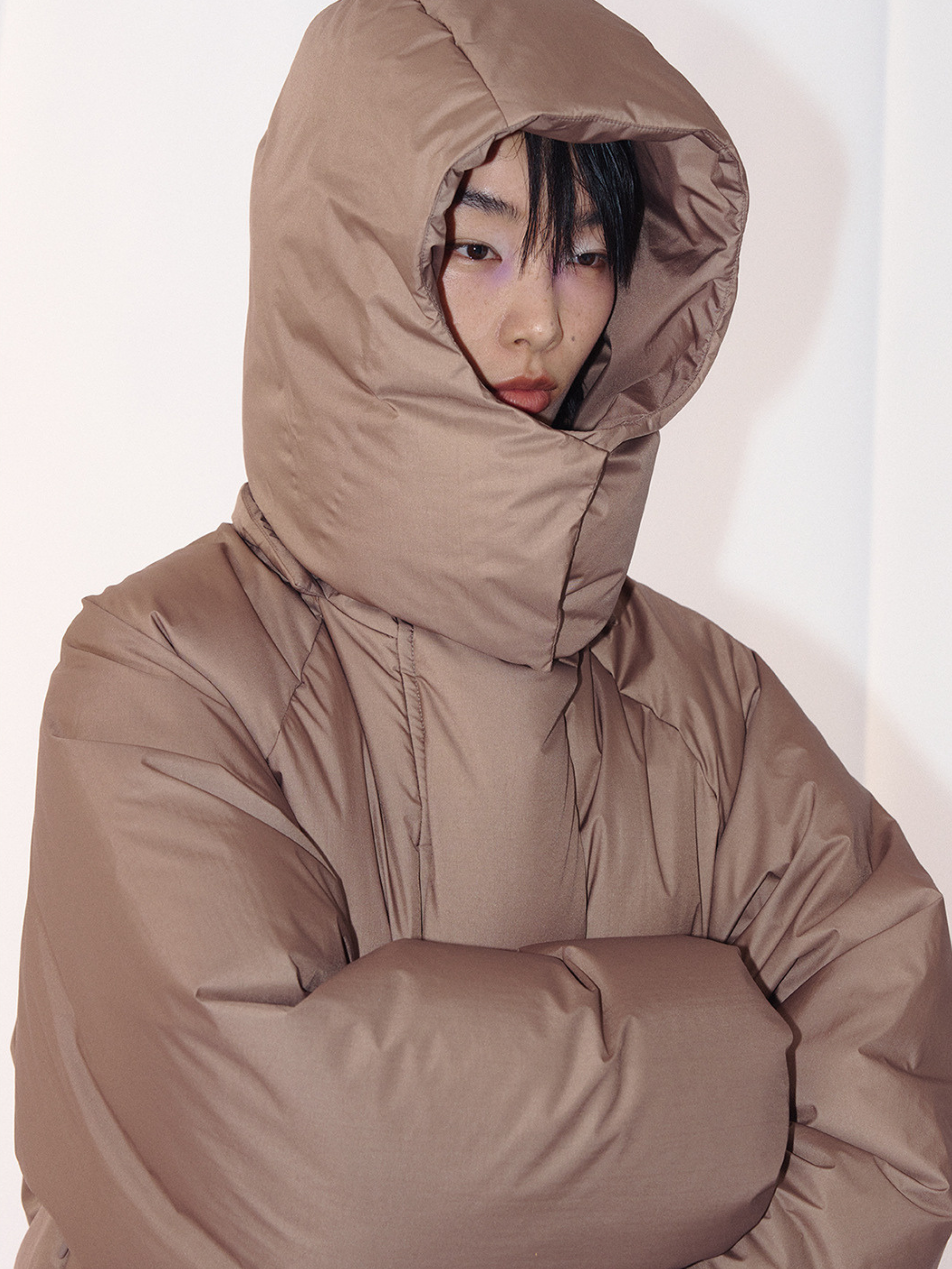 RavenTop - Women’s Detachable Hooded Short Puffer Jacket