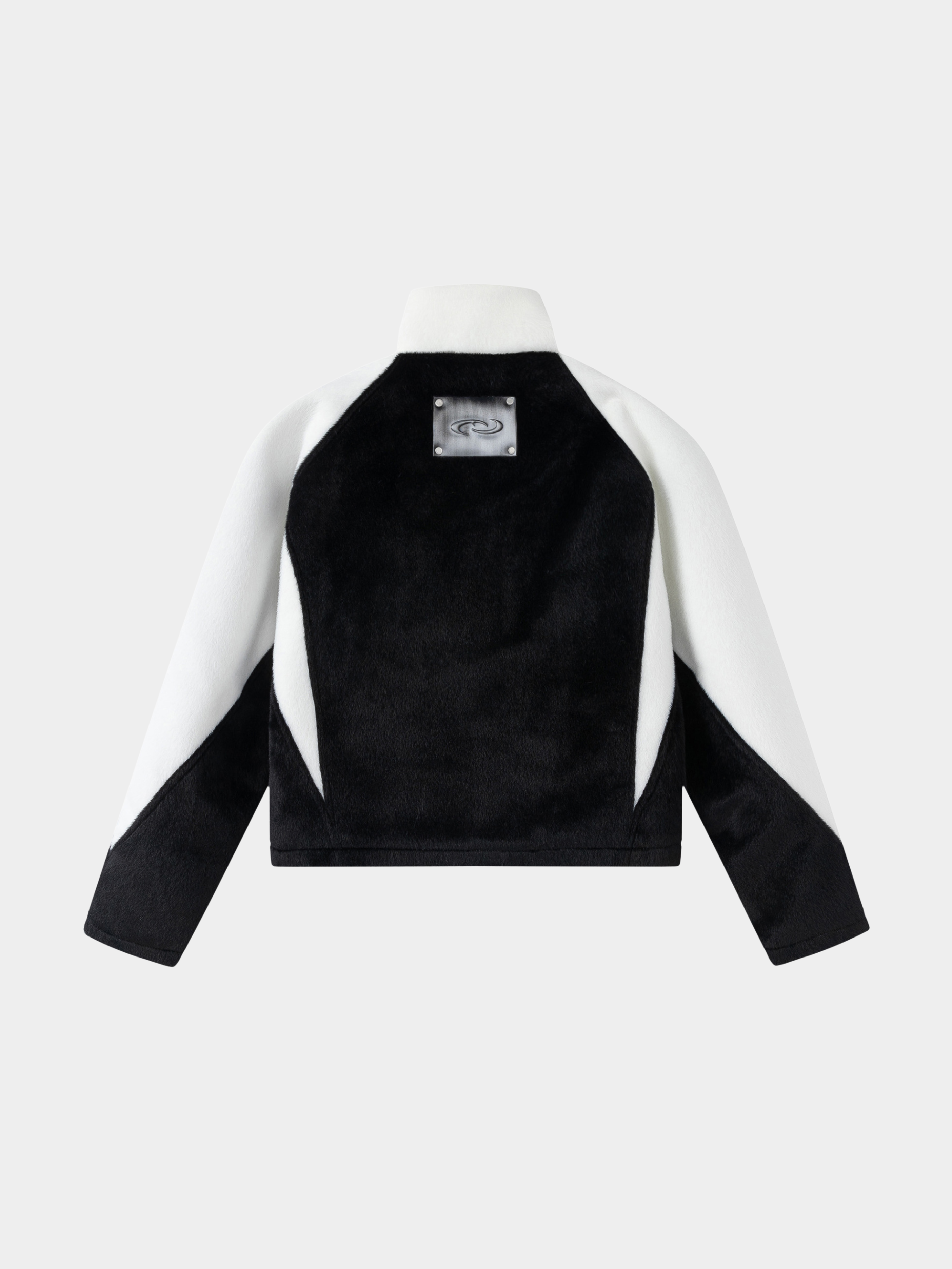 CanyonCrate - Unisex Retro Suede Panel Fleece-Lined Jacket