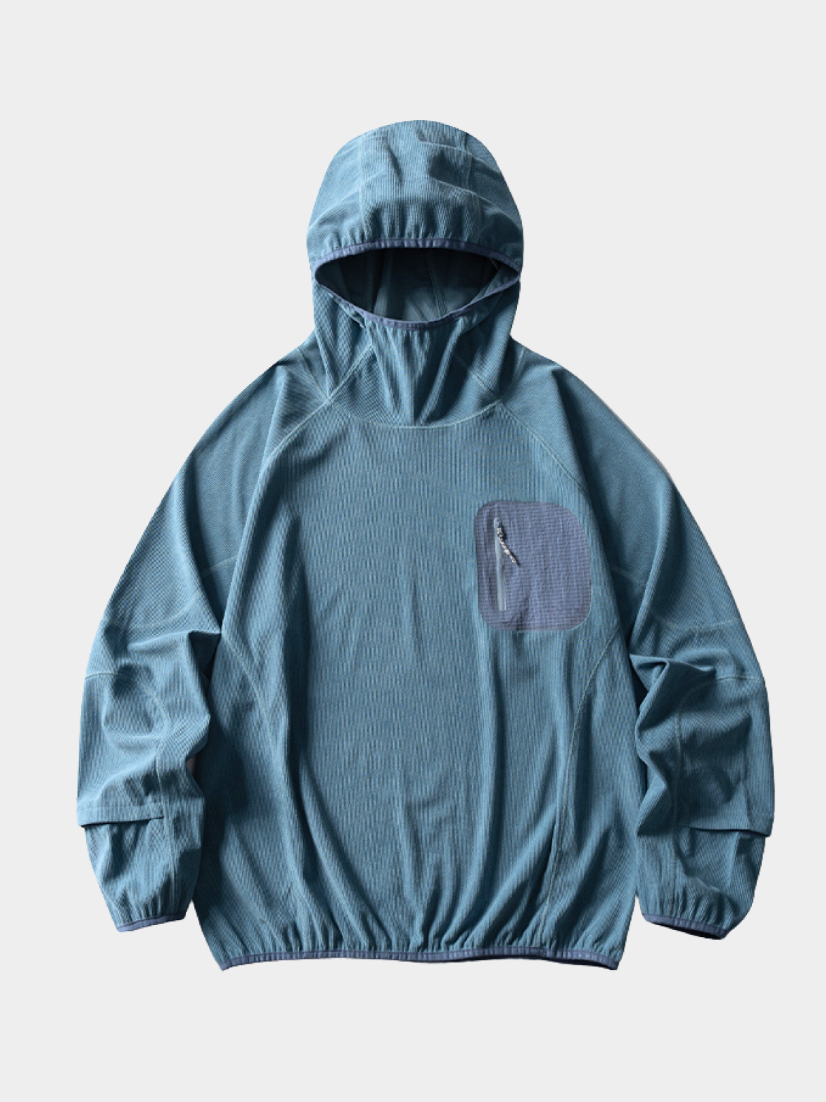 Crag - Moisture-Wicking High Neck Hoodie Base Layer