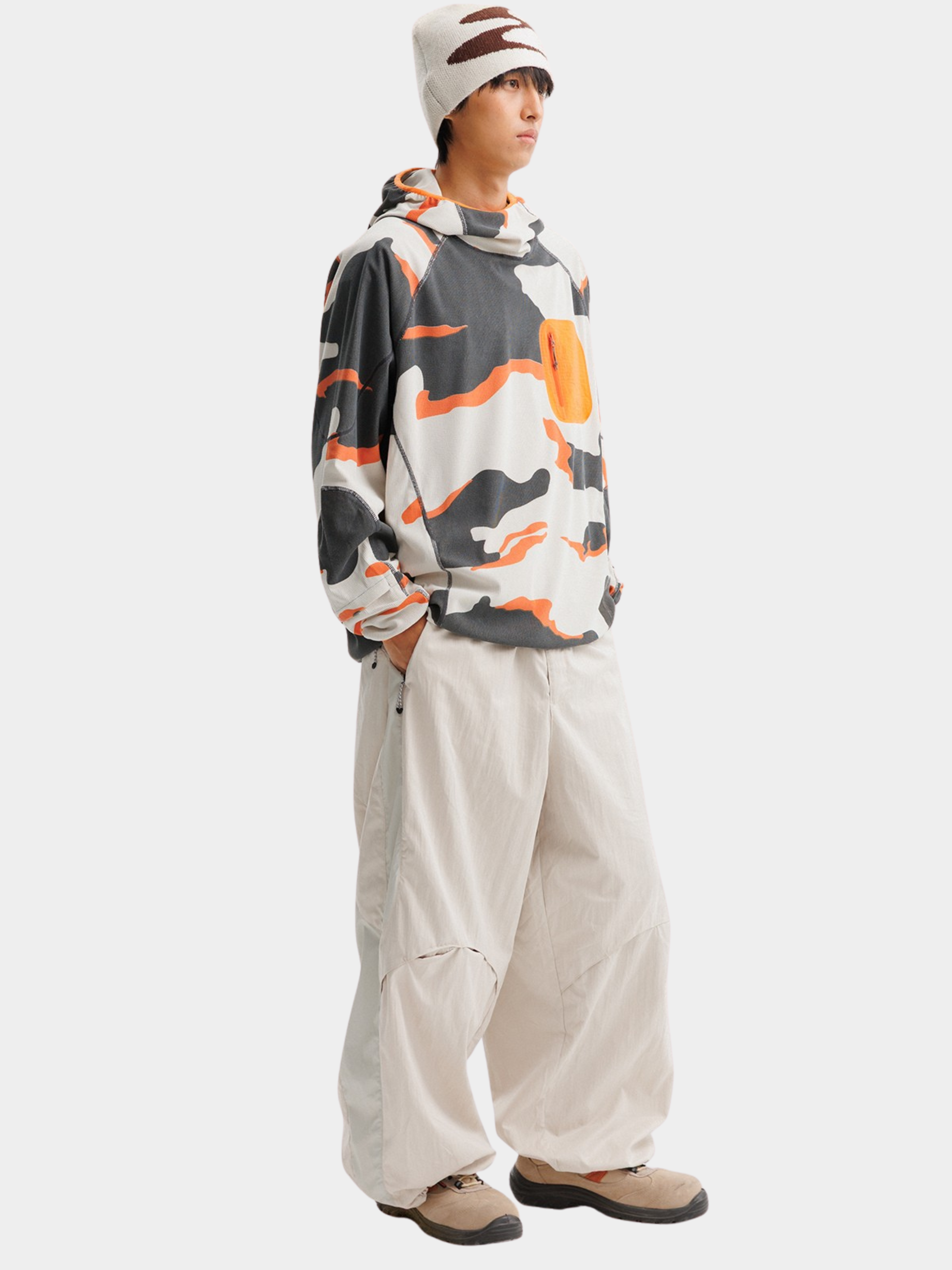 Crag - Moisture-Wicking High Neck Hoodie Base Layer