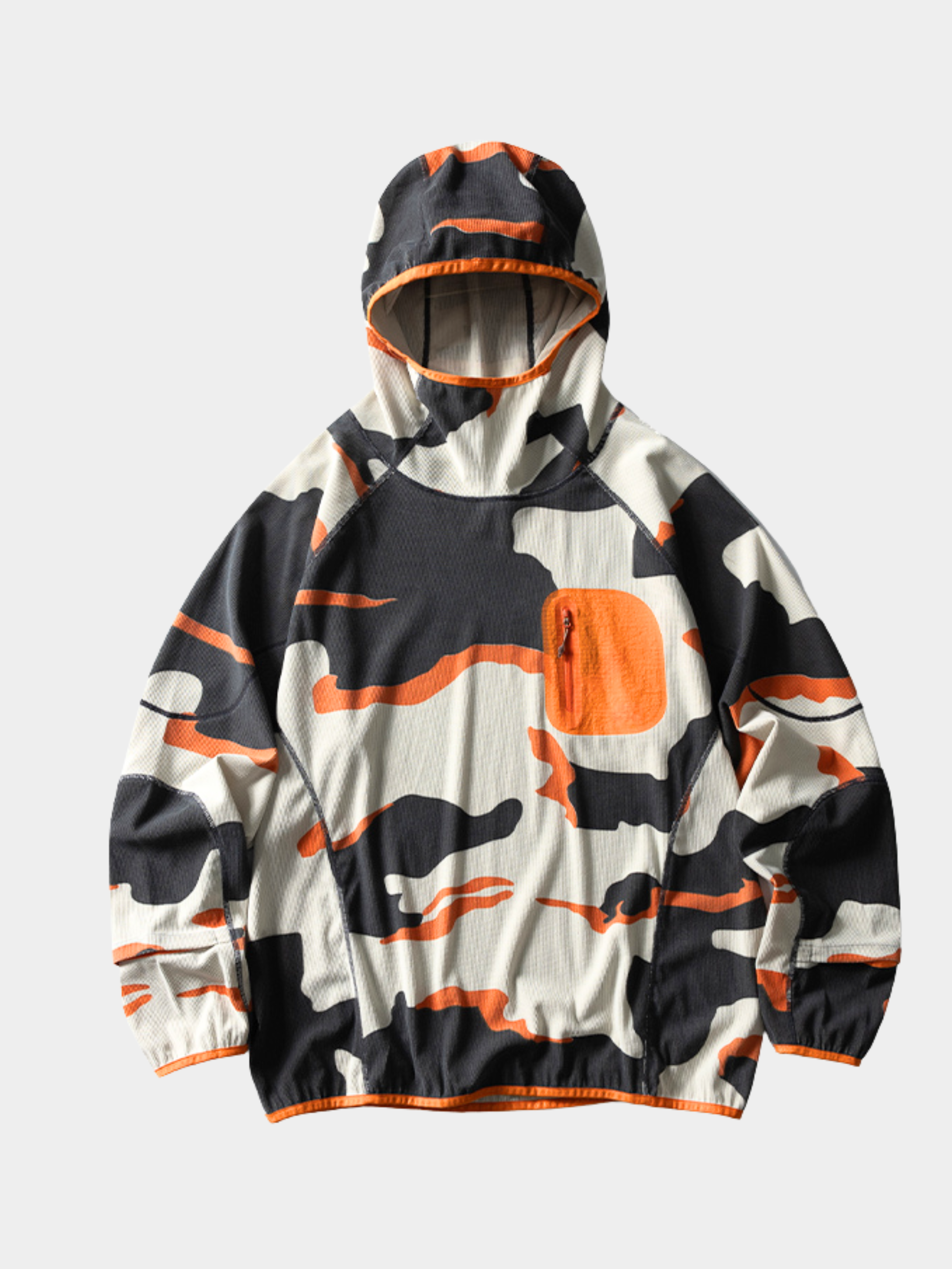 Crag - Moisture-Wicking High Neck Hoodie Base Layer
