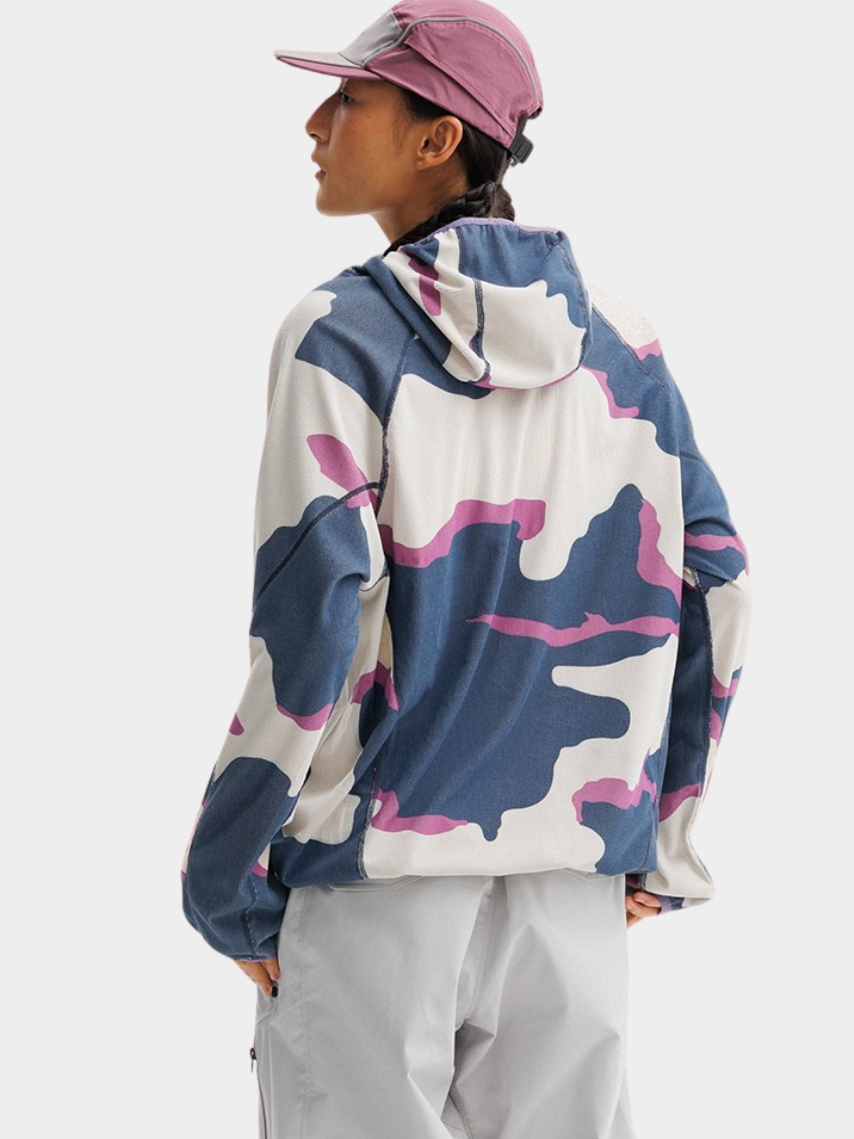 Crag - Moisture-Wicking High Neck Hoodie Base Layer