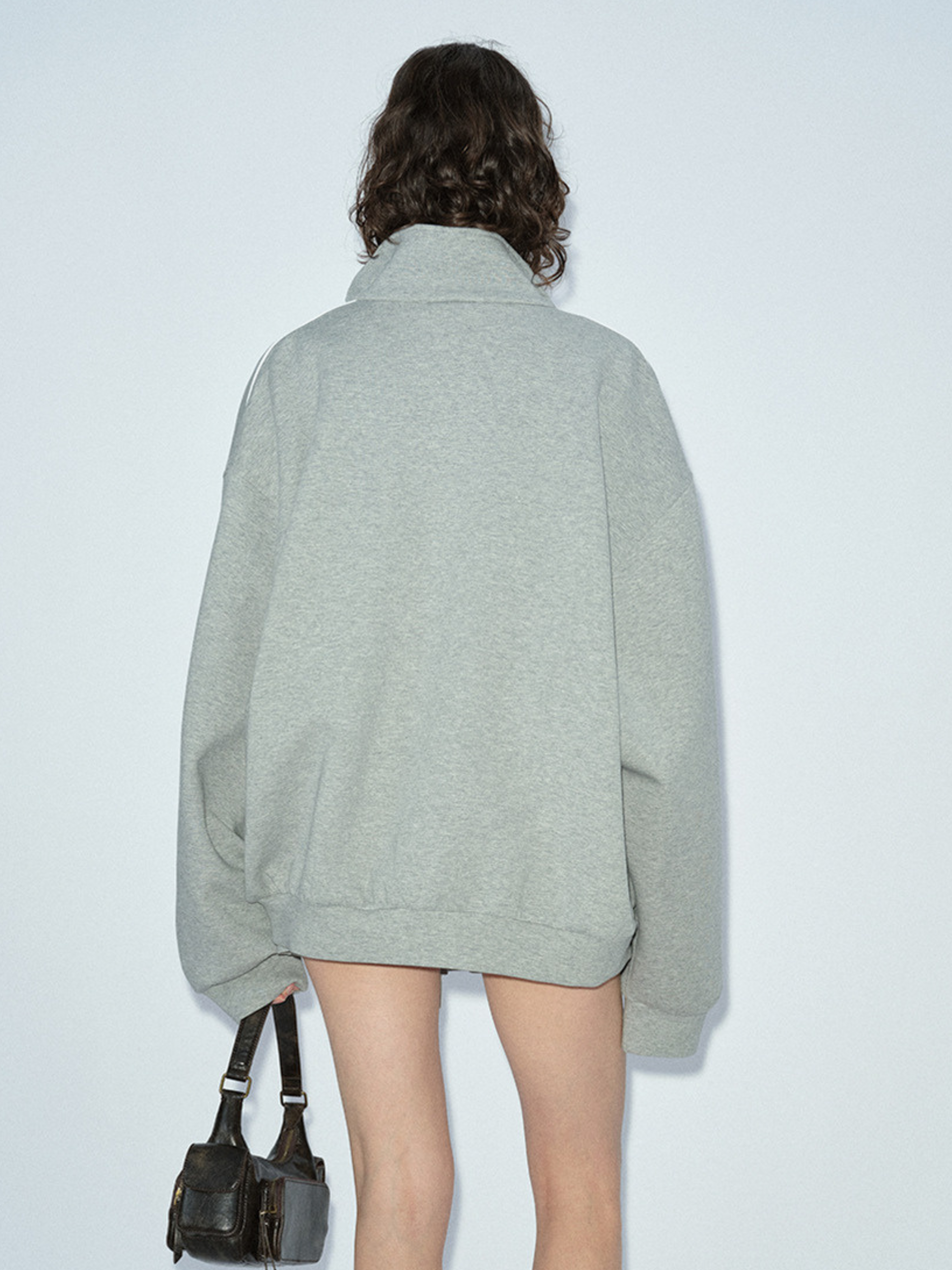RavenPoint - Women‘s Color-Block Stand Collar Loose Jacket