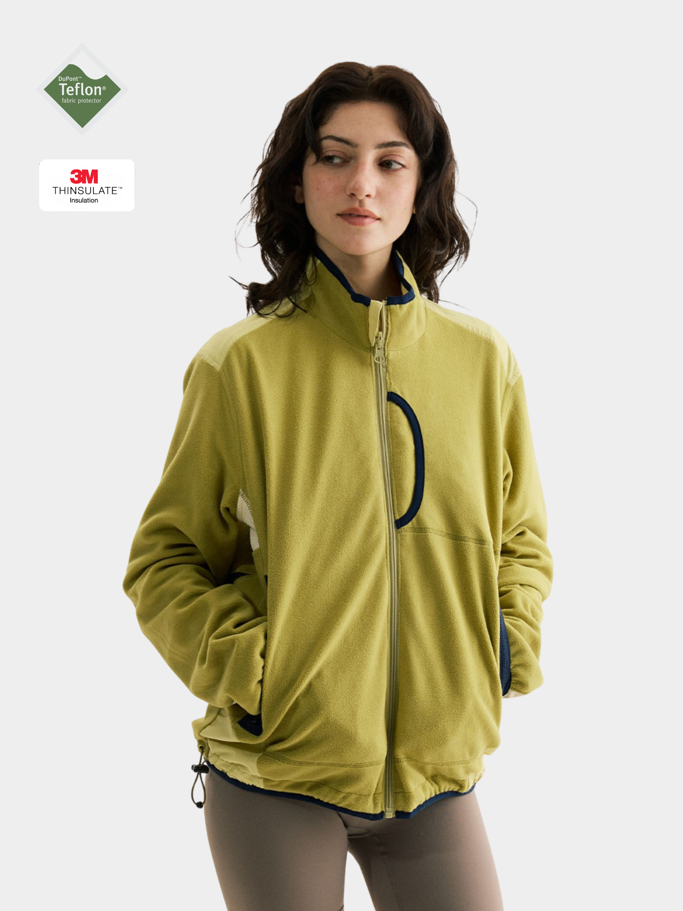 GlowStick - Unisex Reversible Fleece Cycling Jacket