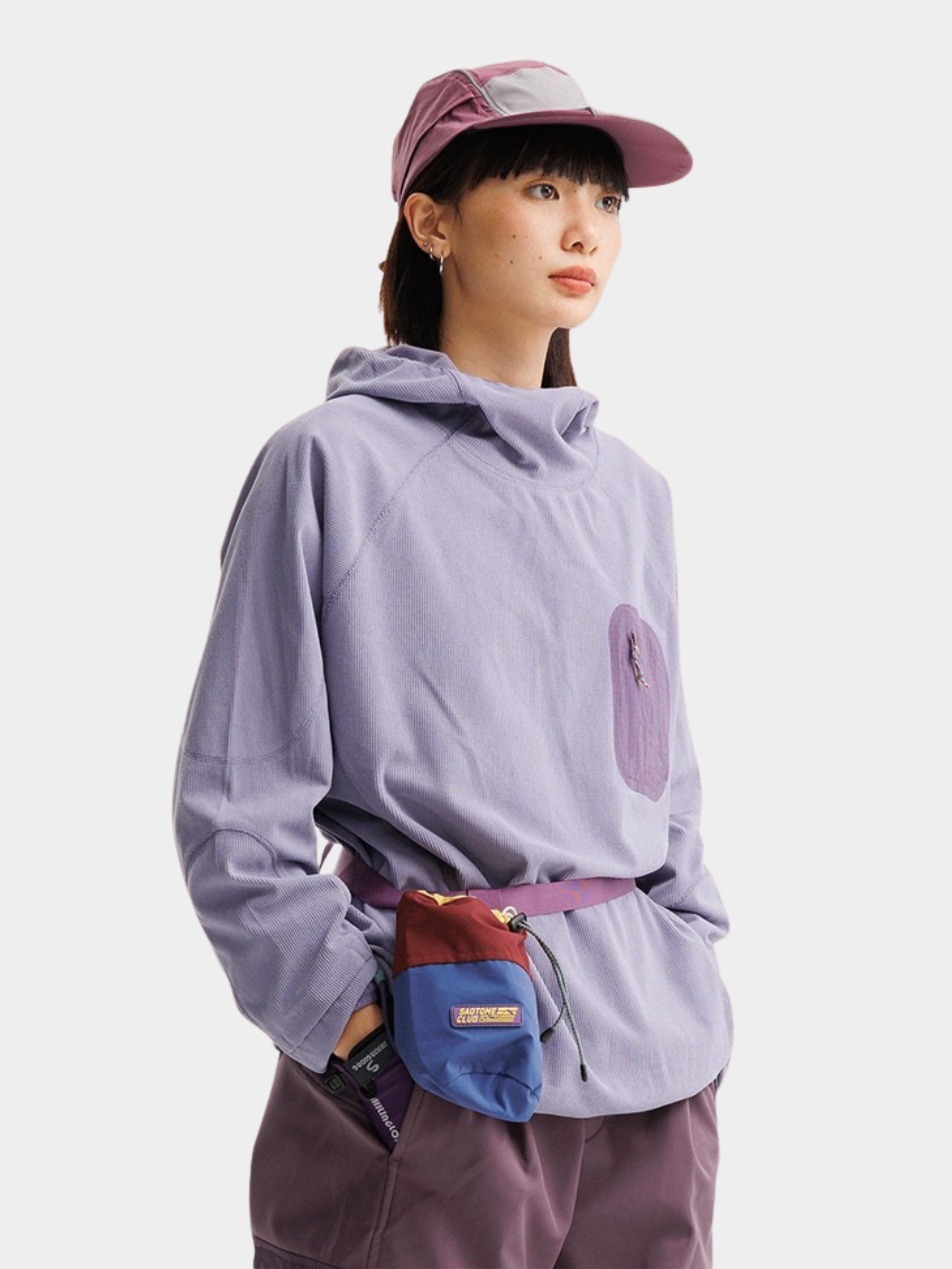 Crag - Moisture-Wicking High Neck Hoodie Base Layer