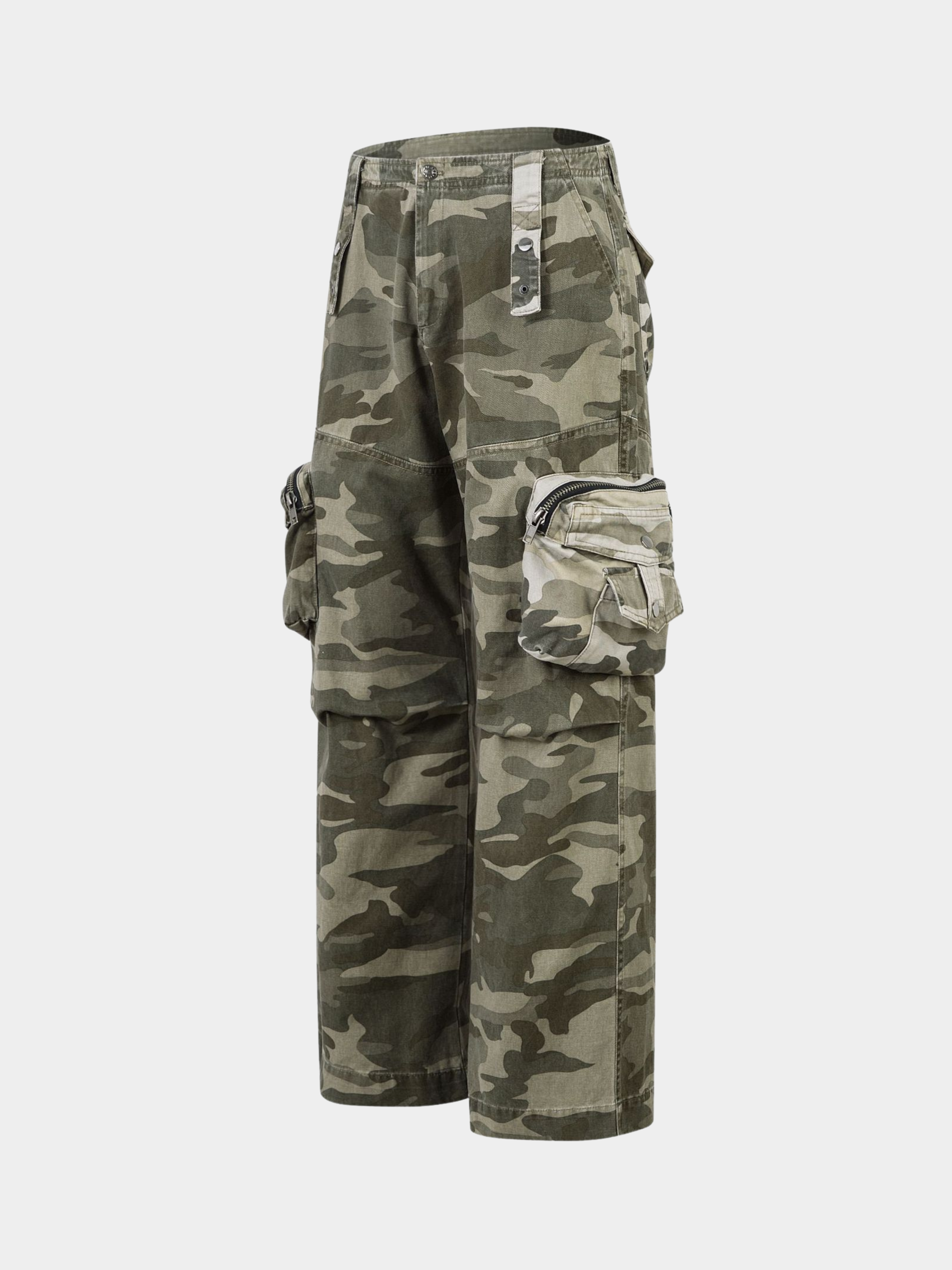 SafePack - Men's Camo 3D Pocket Cargo Pants