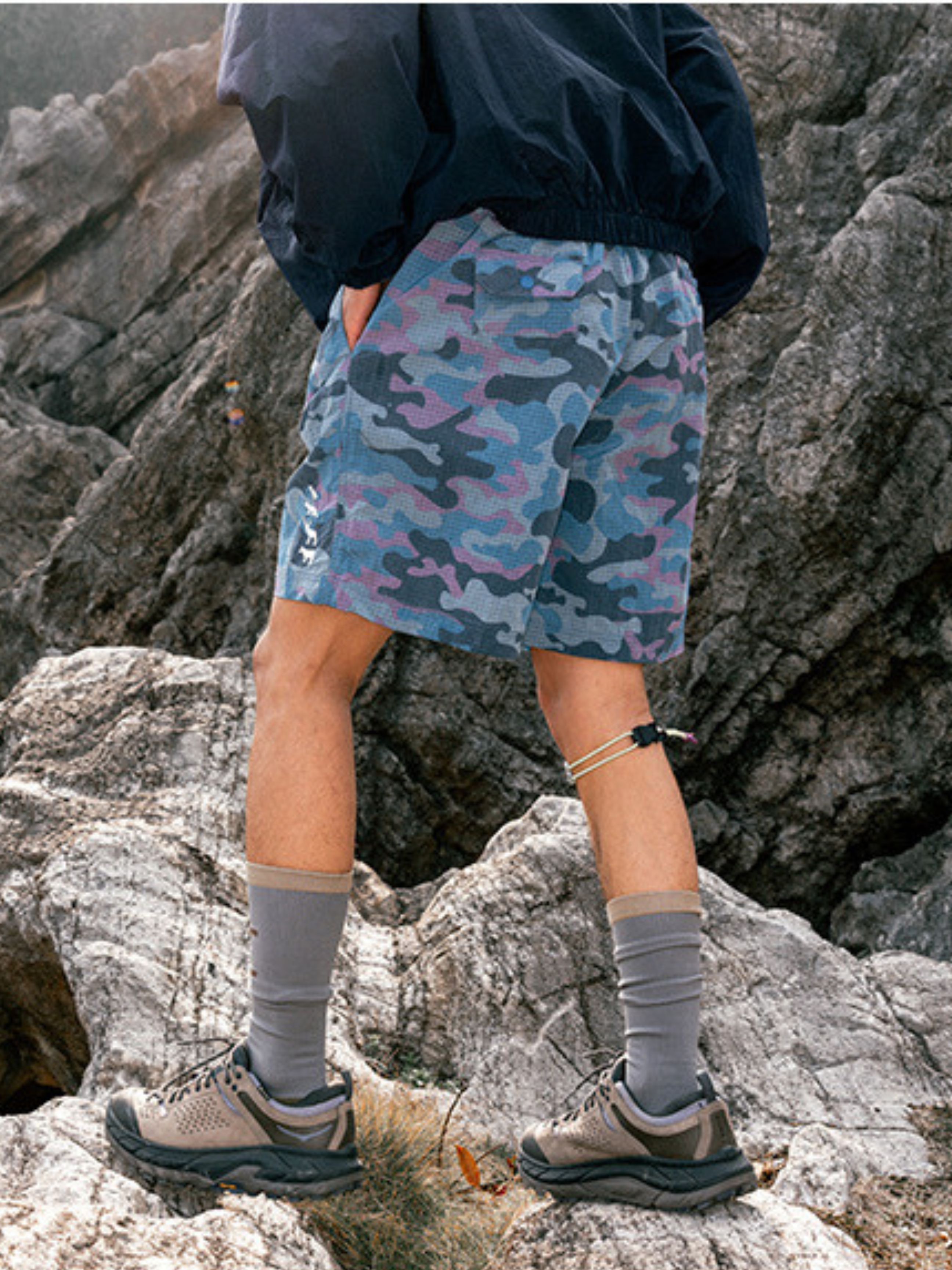 BaseBox - Men's Waterproof Breathable Camouflage Shorts