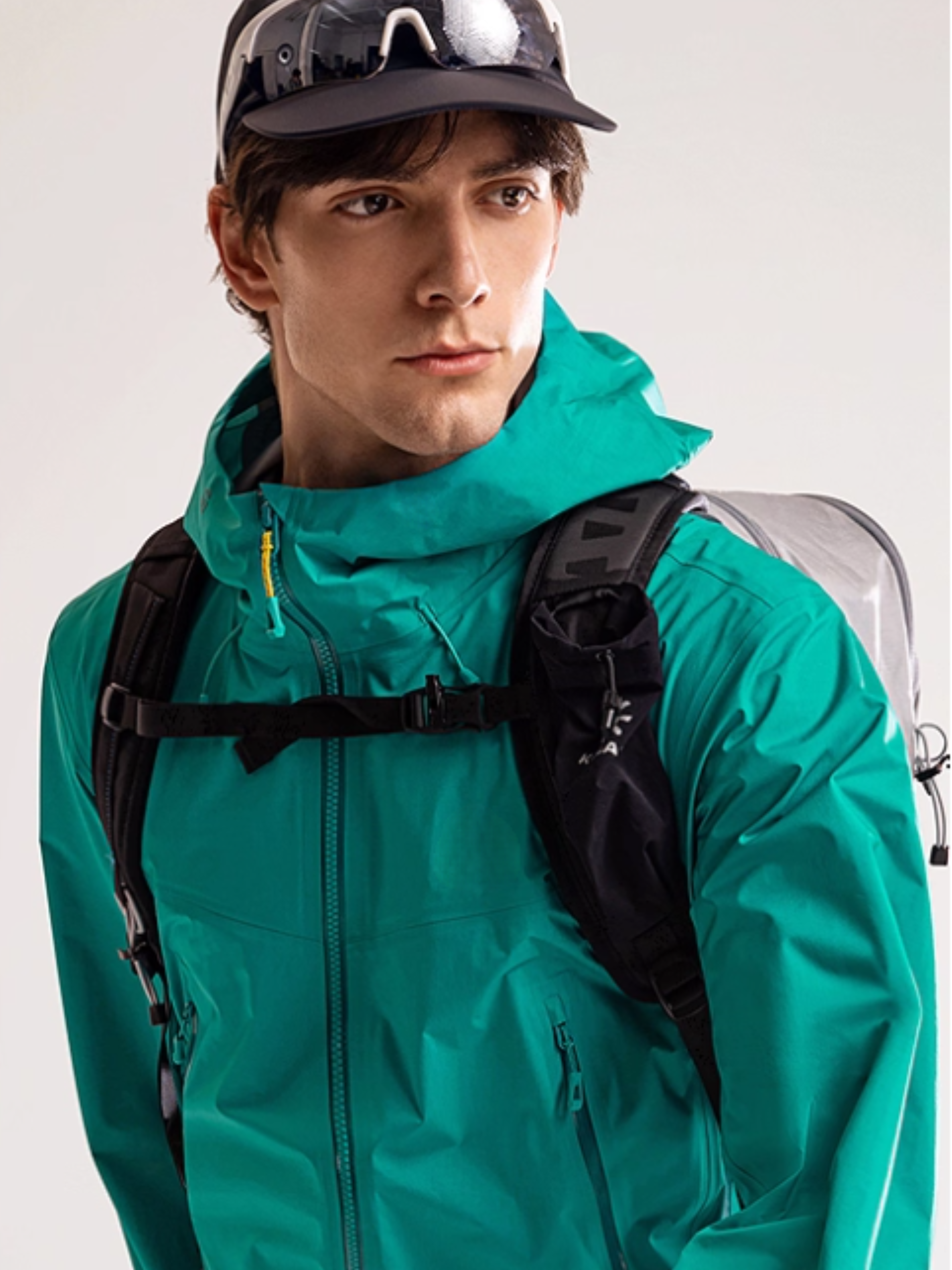 GONGGAR - Unisex Hard Shell Hooded Jacket